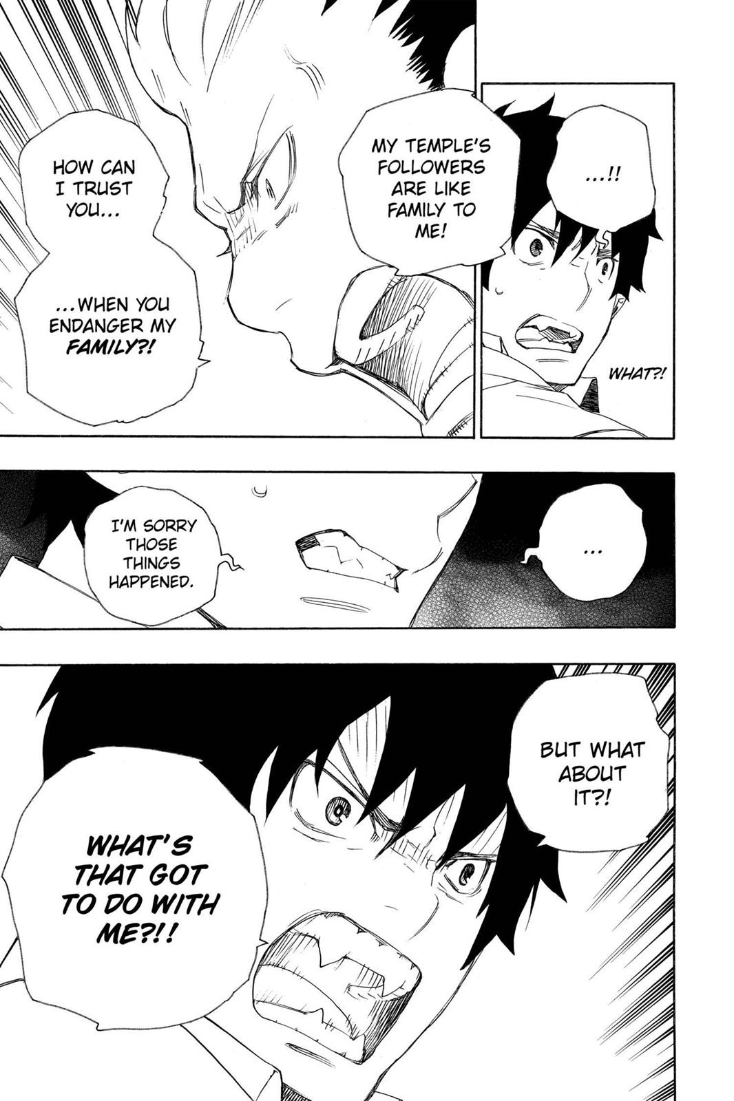 Blue Exorcist Chapter 17 - Page 35