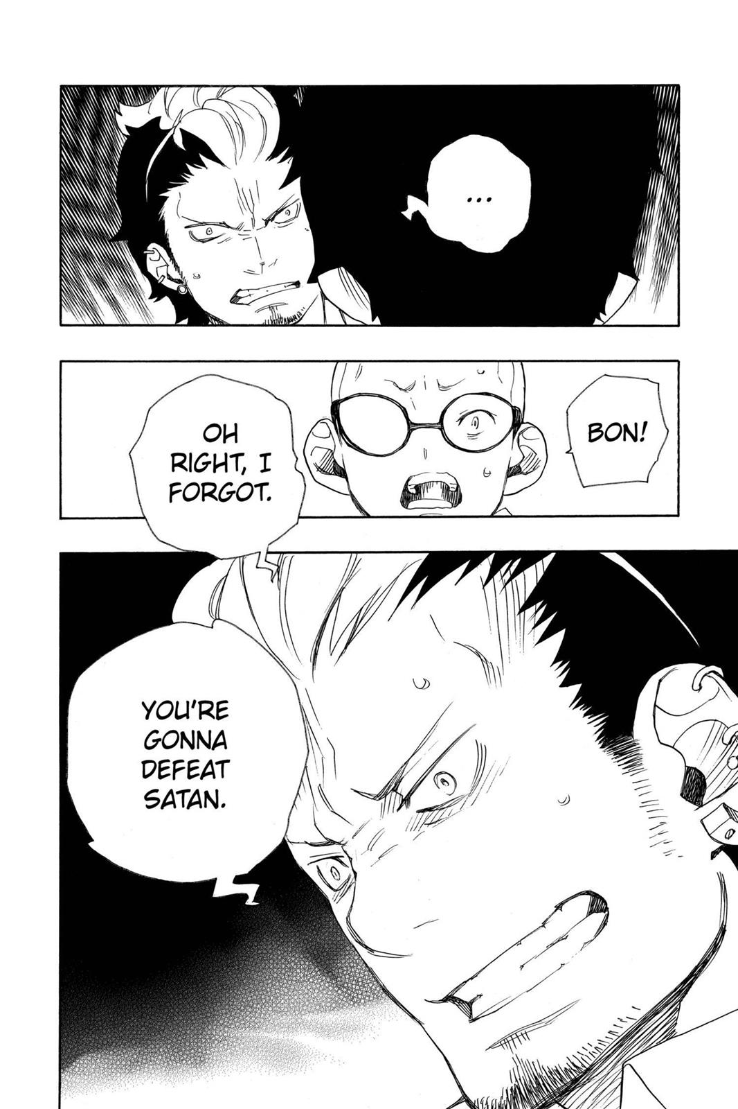 Blue Exorcist Chapter 17 - Page 36