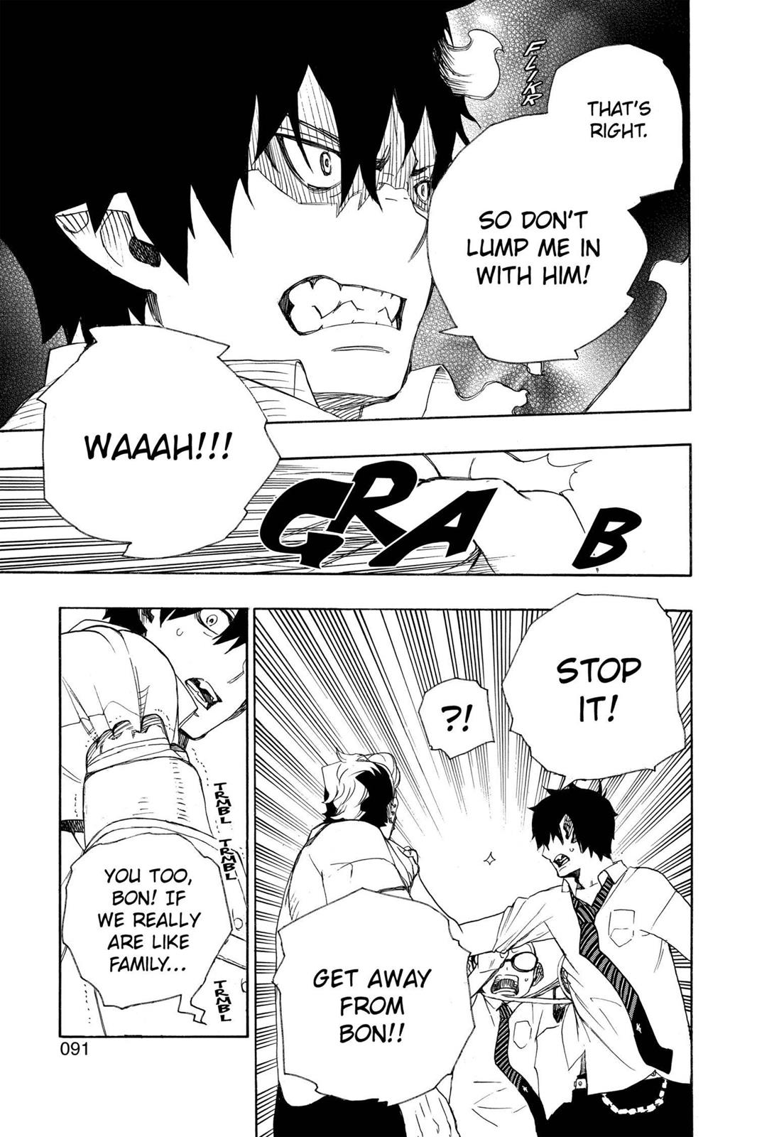 Blue Exorcist Chapter 17 - Page 37