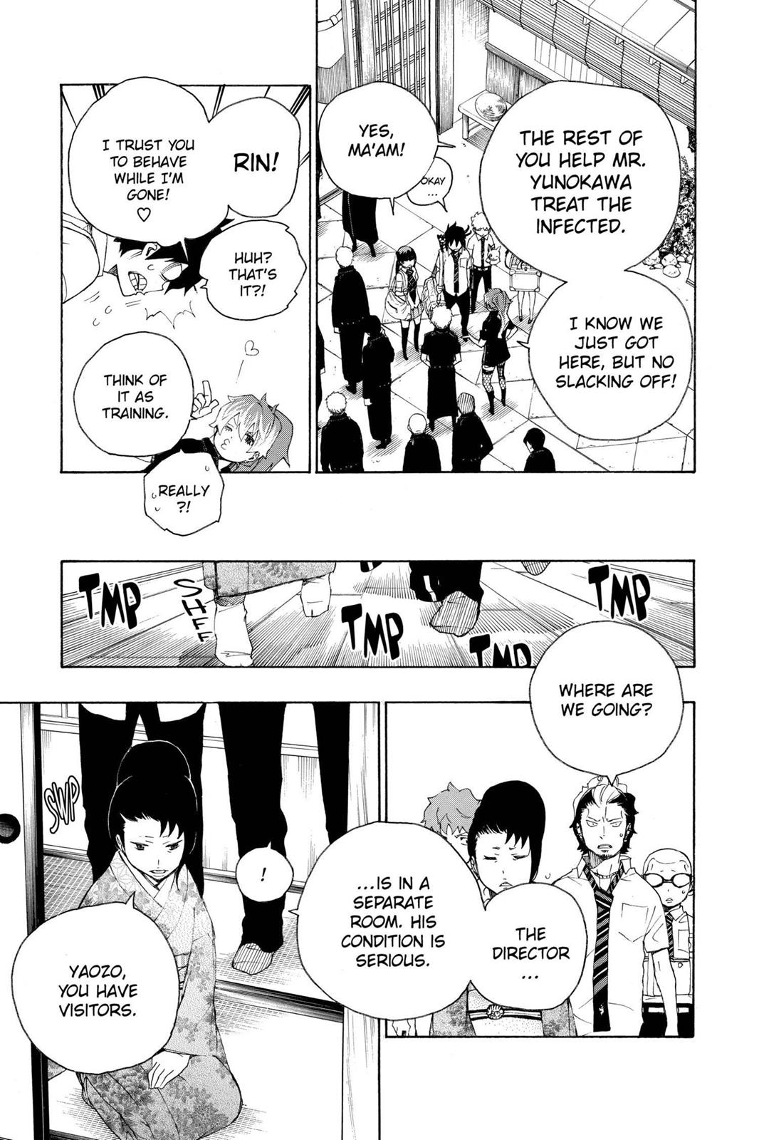 Blue Exorcist Chapter 18 - Page 7