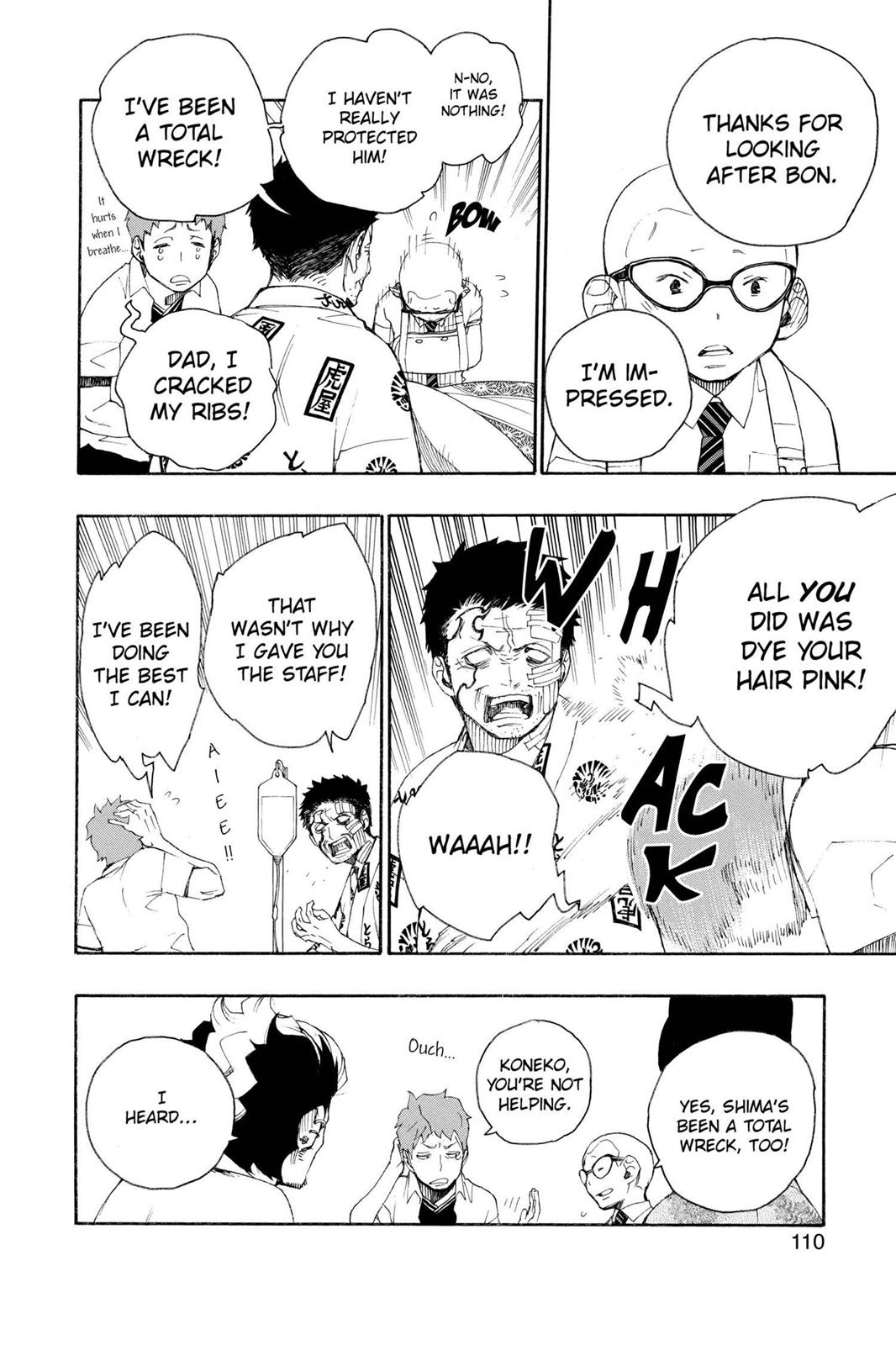 Blue Exorcist Chapter 18 - Page 10
