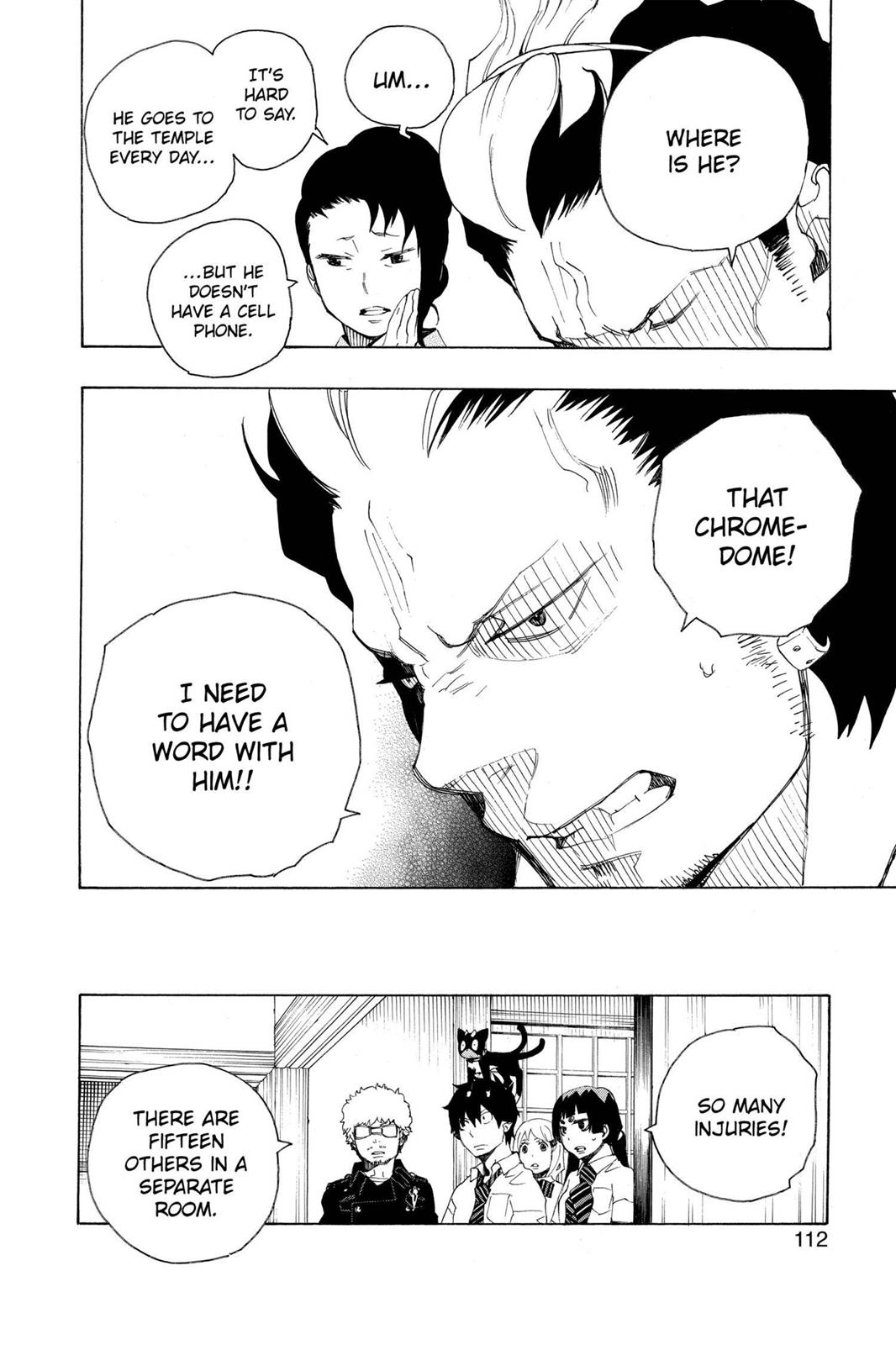 Blue Exorcist Chapter 18 - Page 12