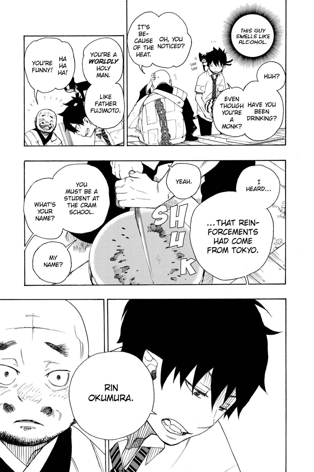 Blue Exorcist Chapter 18 - Page 17