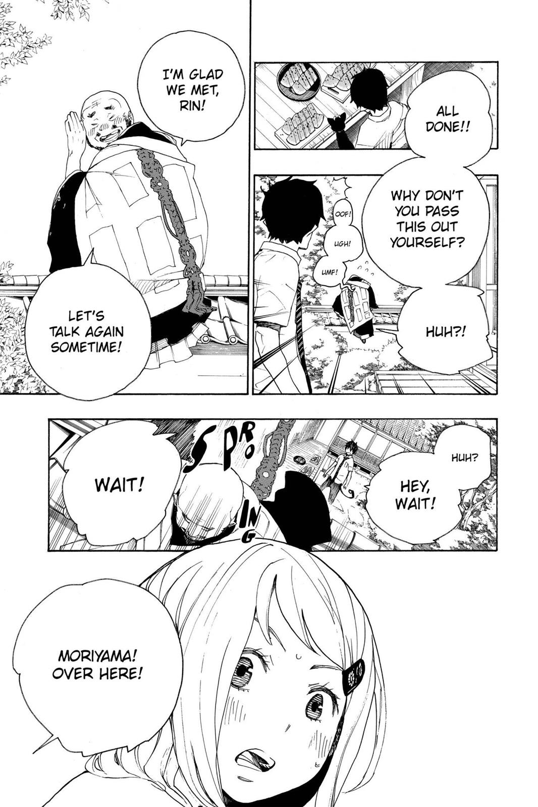 Blue Exorcist Chapter 18 - Page 21