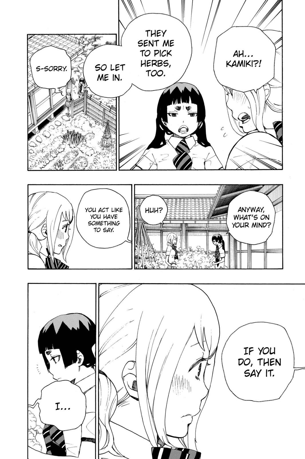 Blue Exorcist Chapter 18 - Page 24