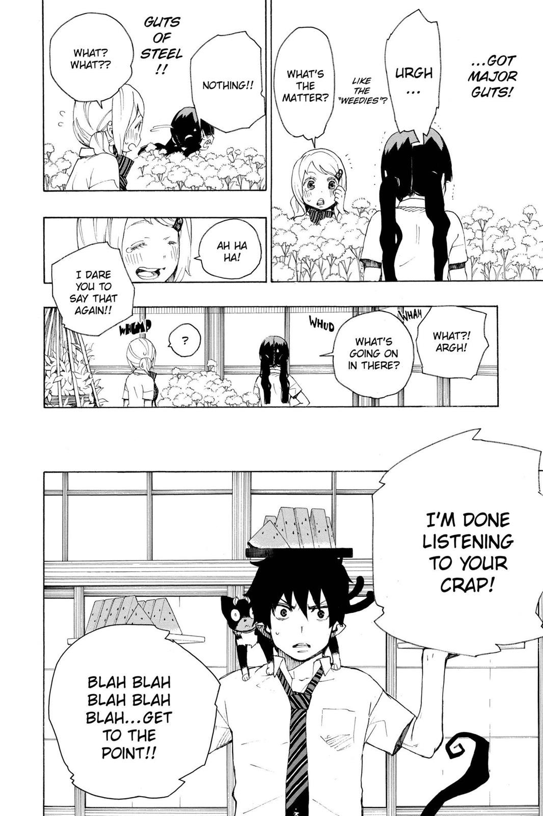 Blue Exorcist Chapter 18 - Page 29