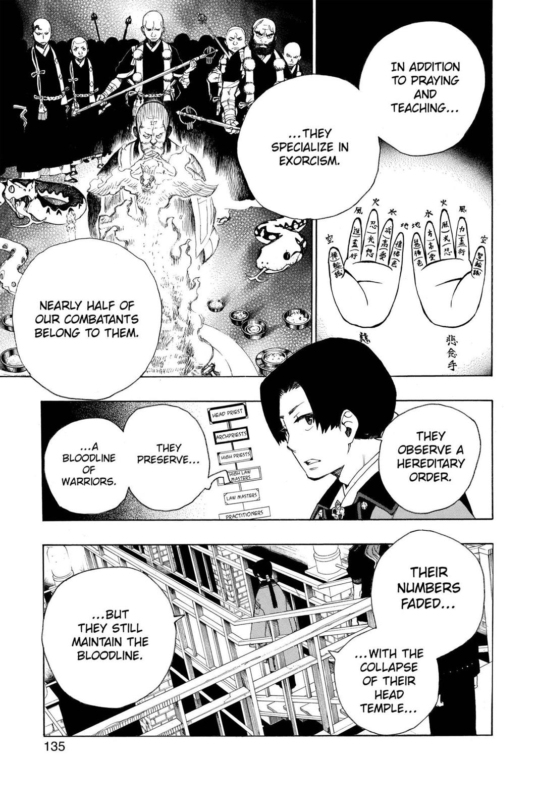 Blue Exorcist Chapter 18 - Page 34