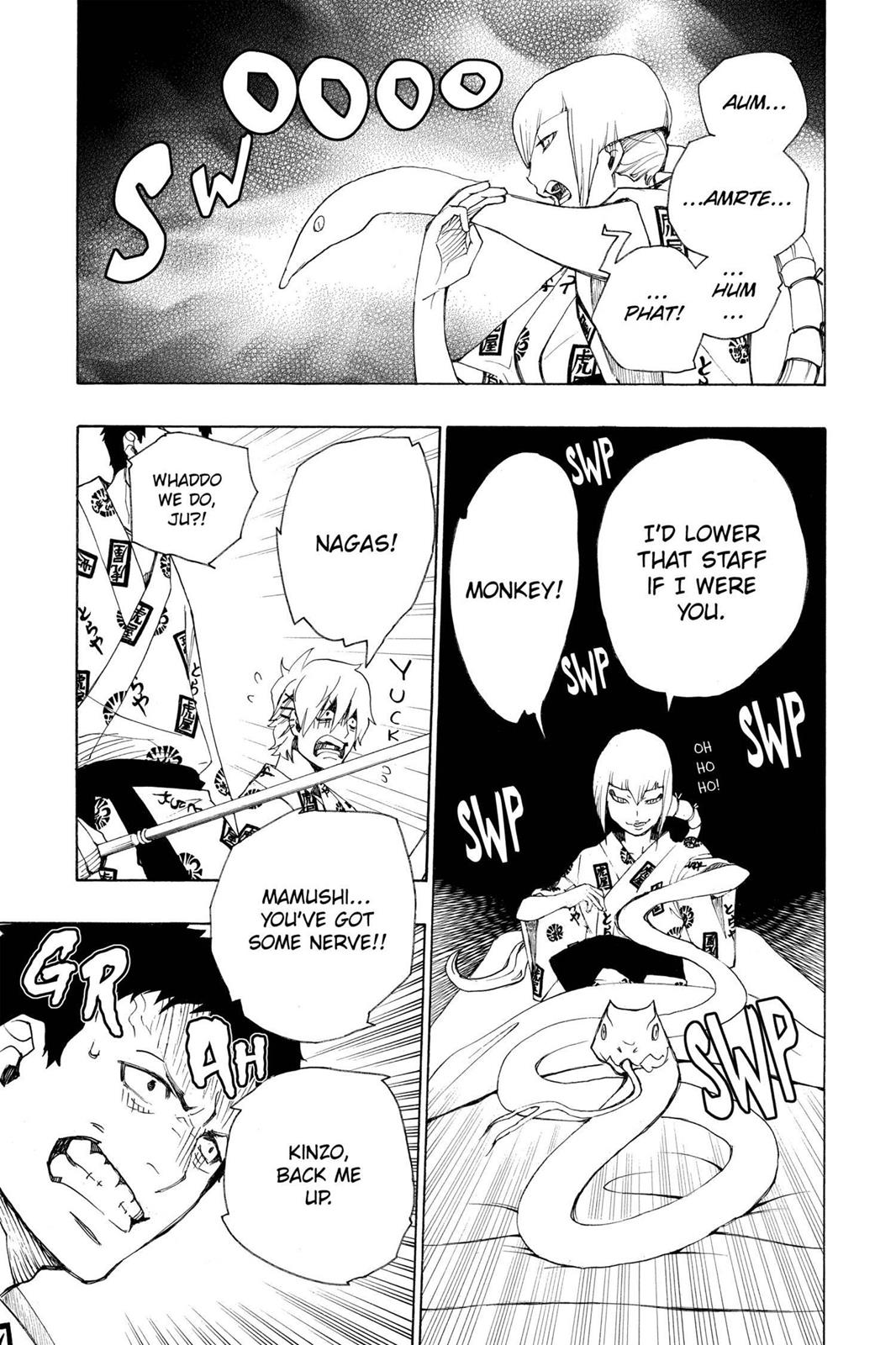 Blue Exorcist Chapter 18 - Page 38
