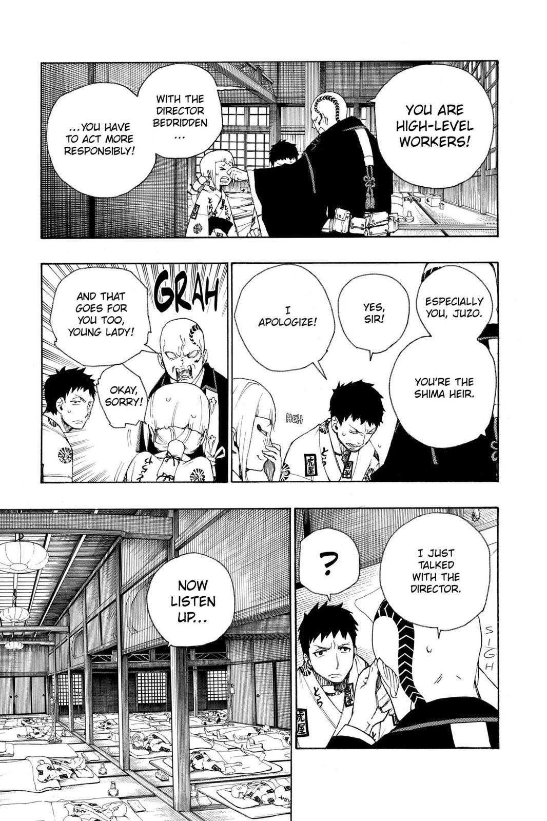 Blue Exorcist Chapter 19 - Page 9