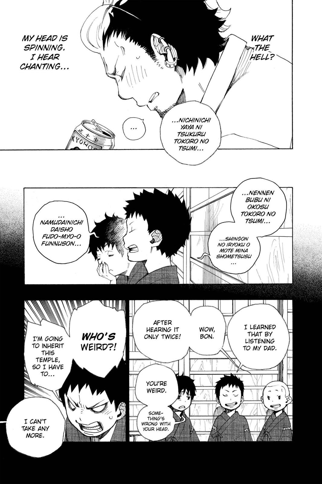 Blue Exorcist Chapter 19 - Page 21