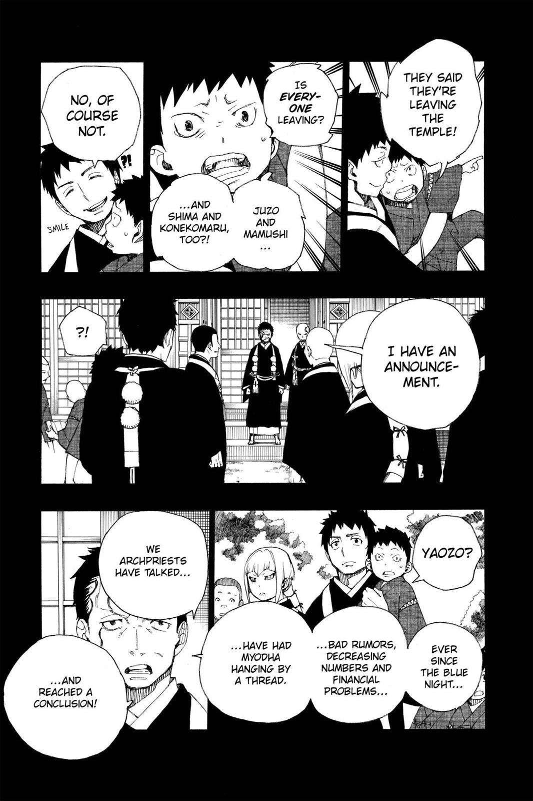 Blue Exorcist Chapter 19 - Page 25