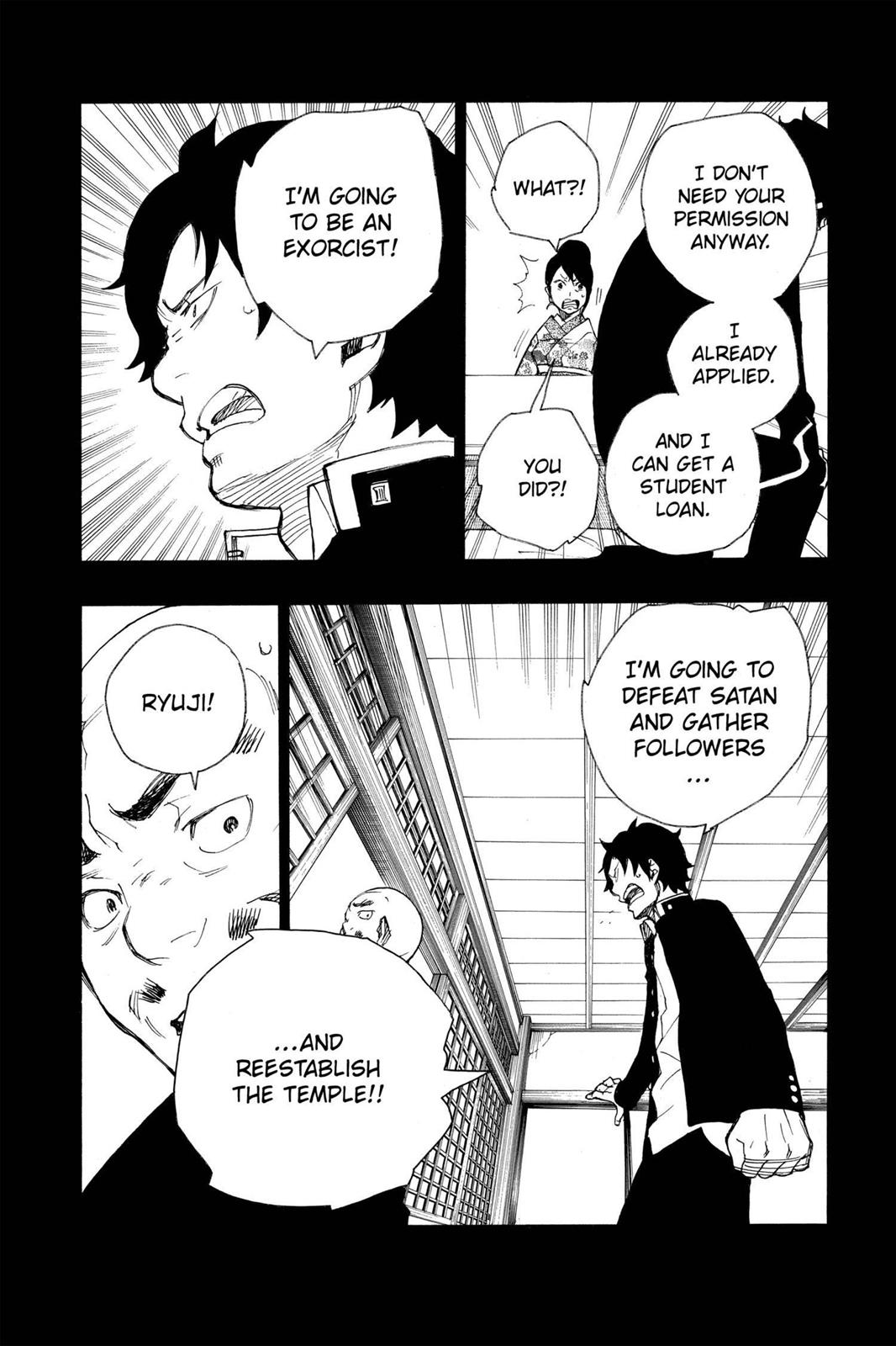 Blue Exorcist Chapter 19 - Page 32