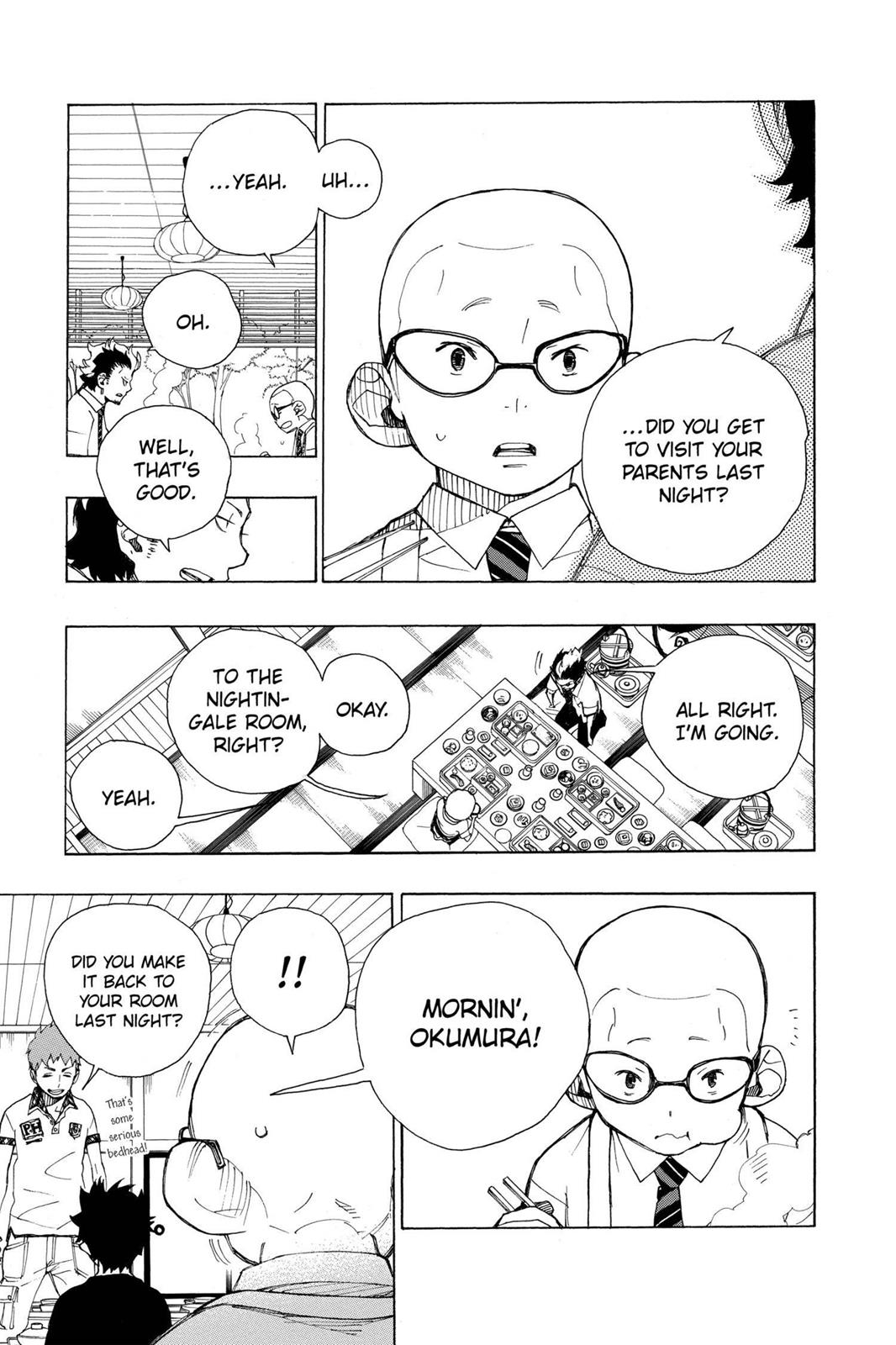 Blue Exorcist Chapter 20 - Page 10