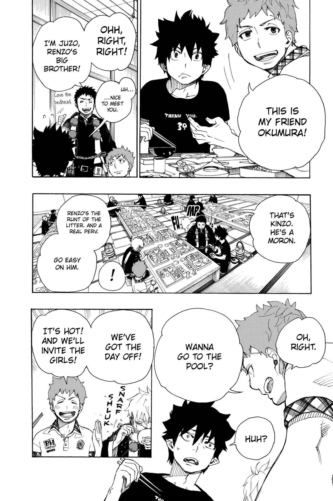 Blue Exorcist Chapter 20 - Page 13