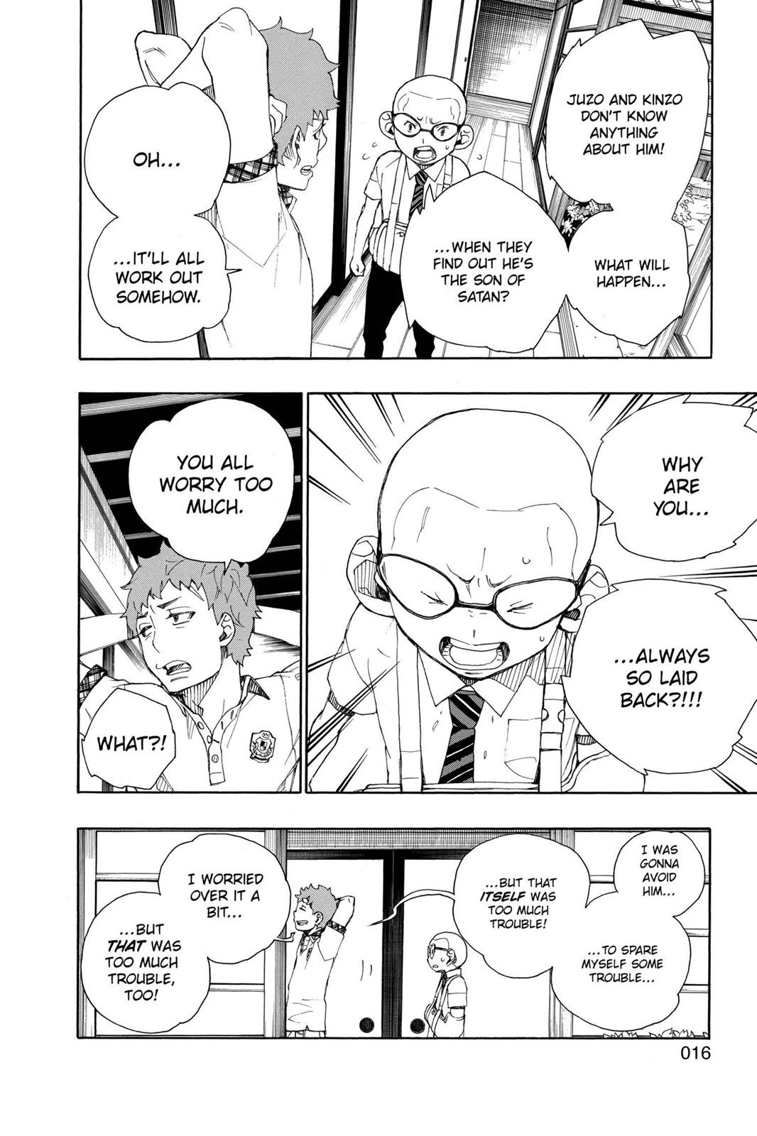 Blue Exorcist Chapter 20 - Page 17