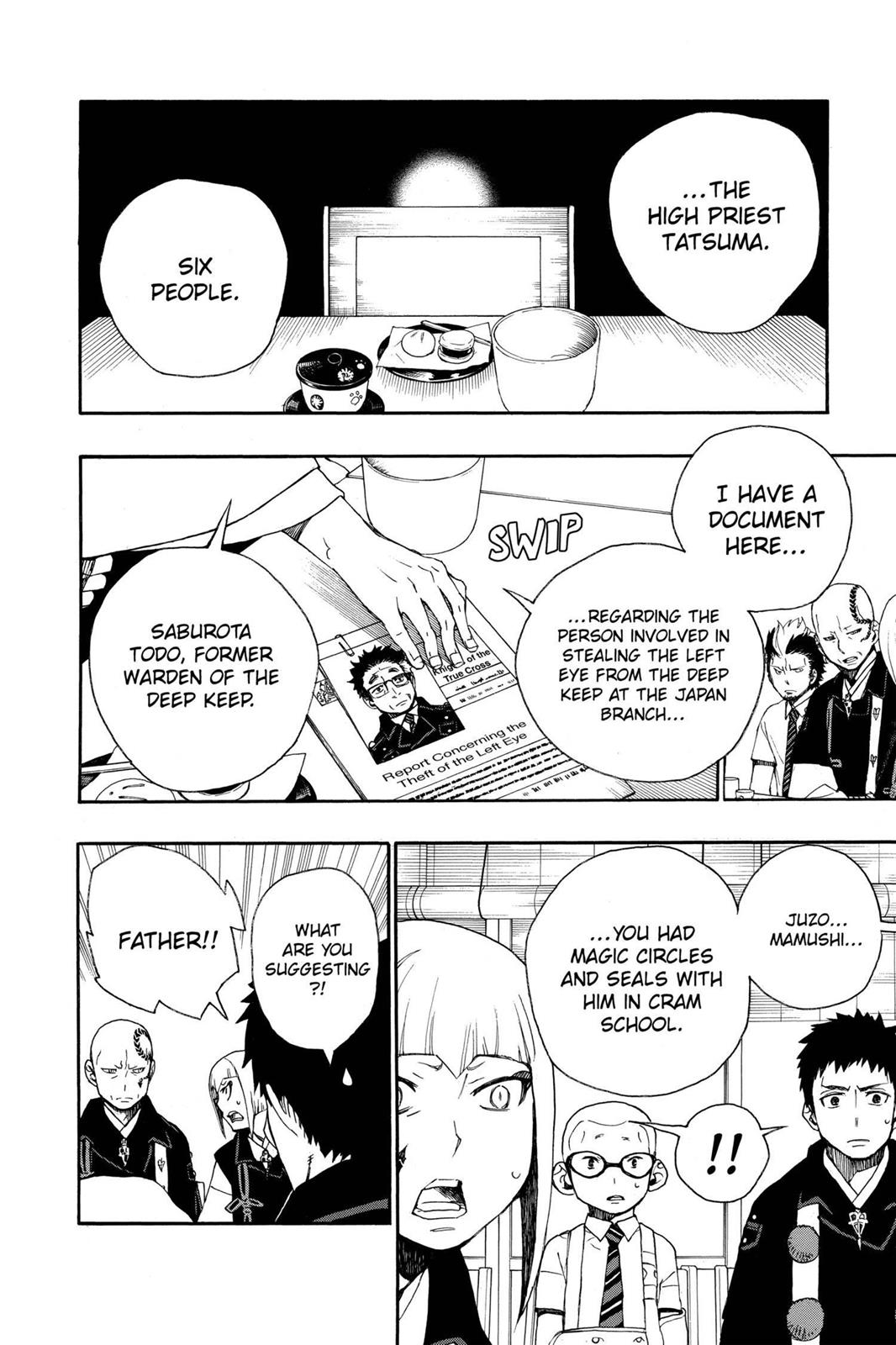 Blue Exorcist Chapter 20 - Page 32