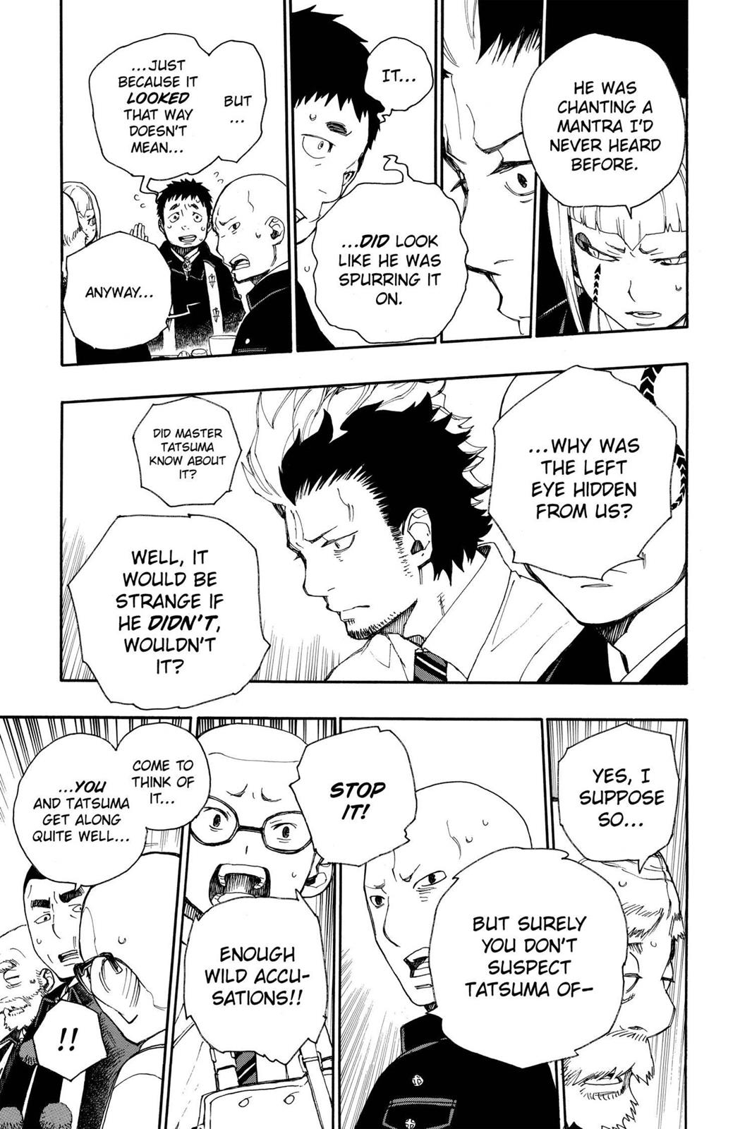 Blue Exorcist Chapter 20 - Page 35