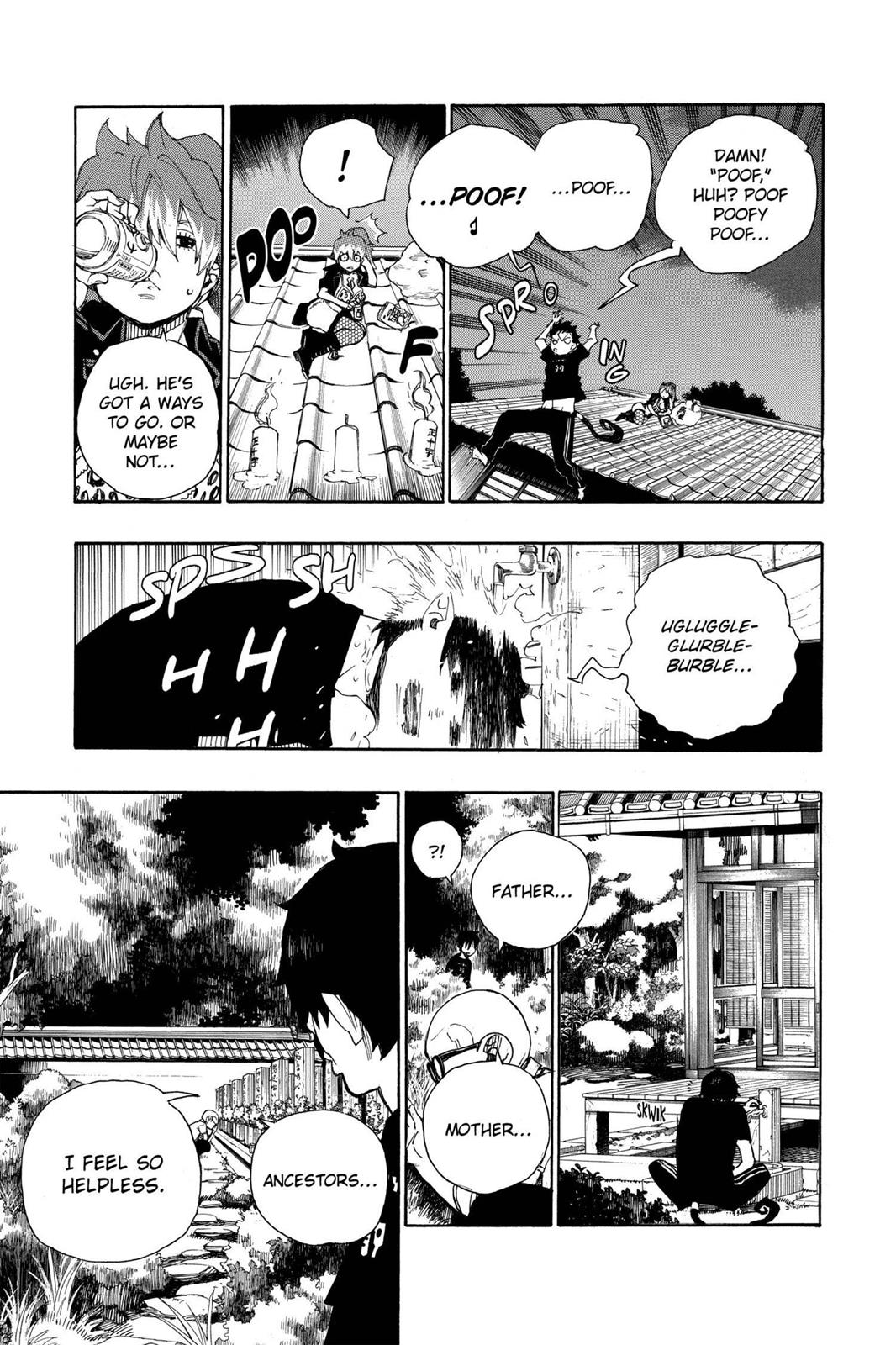 Blue Exorcist Chapter 20 - Page 39