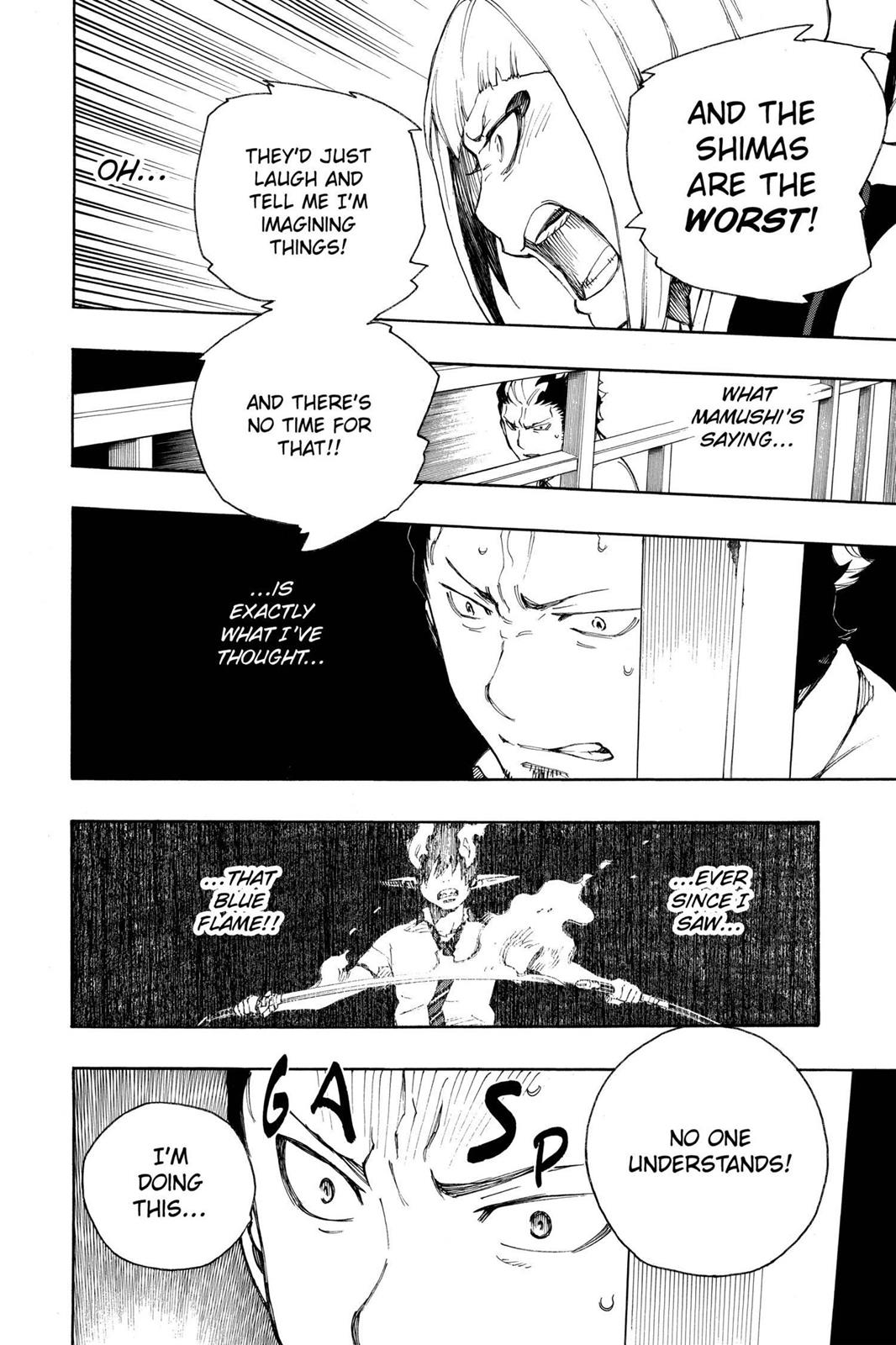 Blue Exorcist Chapter 21 - Page 20