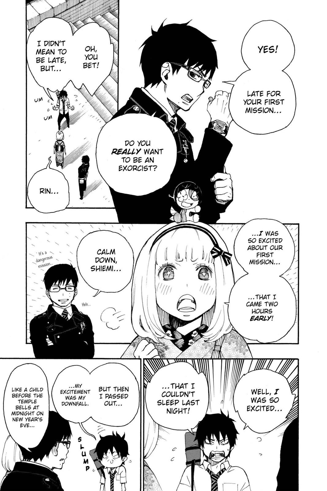 Blue Exorcist Chapter 23.5 - Page 5