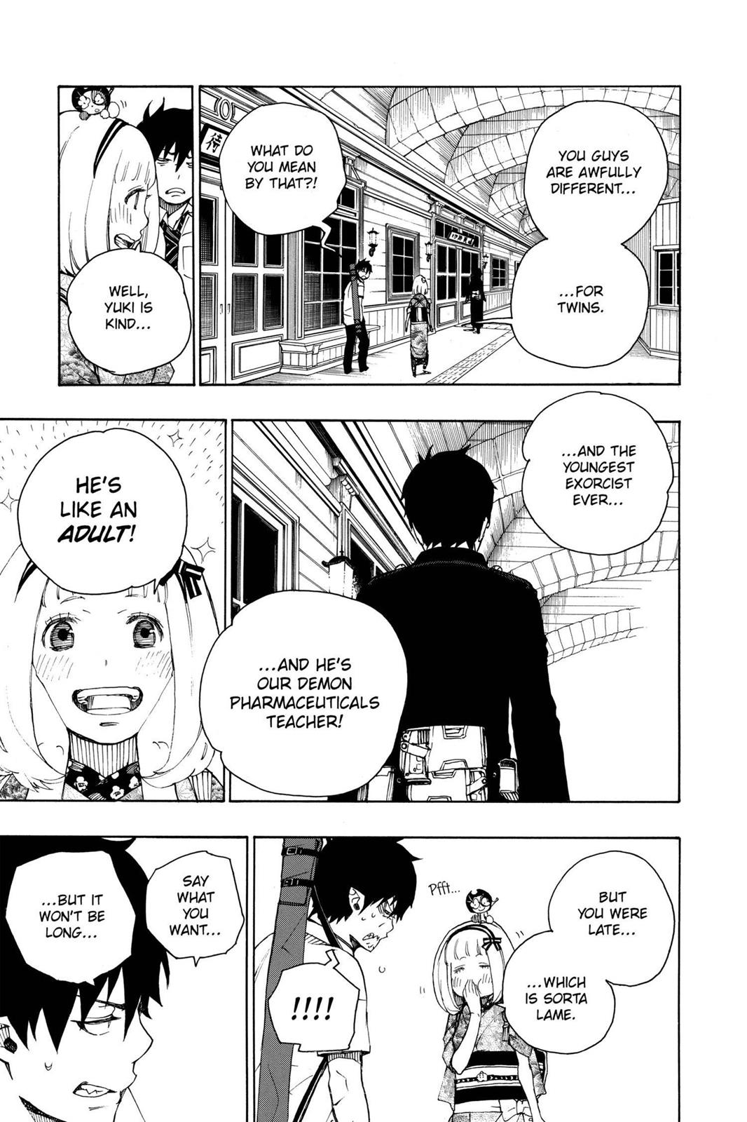 Blue Exorcist Chapter 23.5 - Page 7