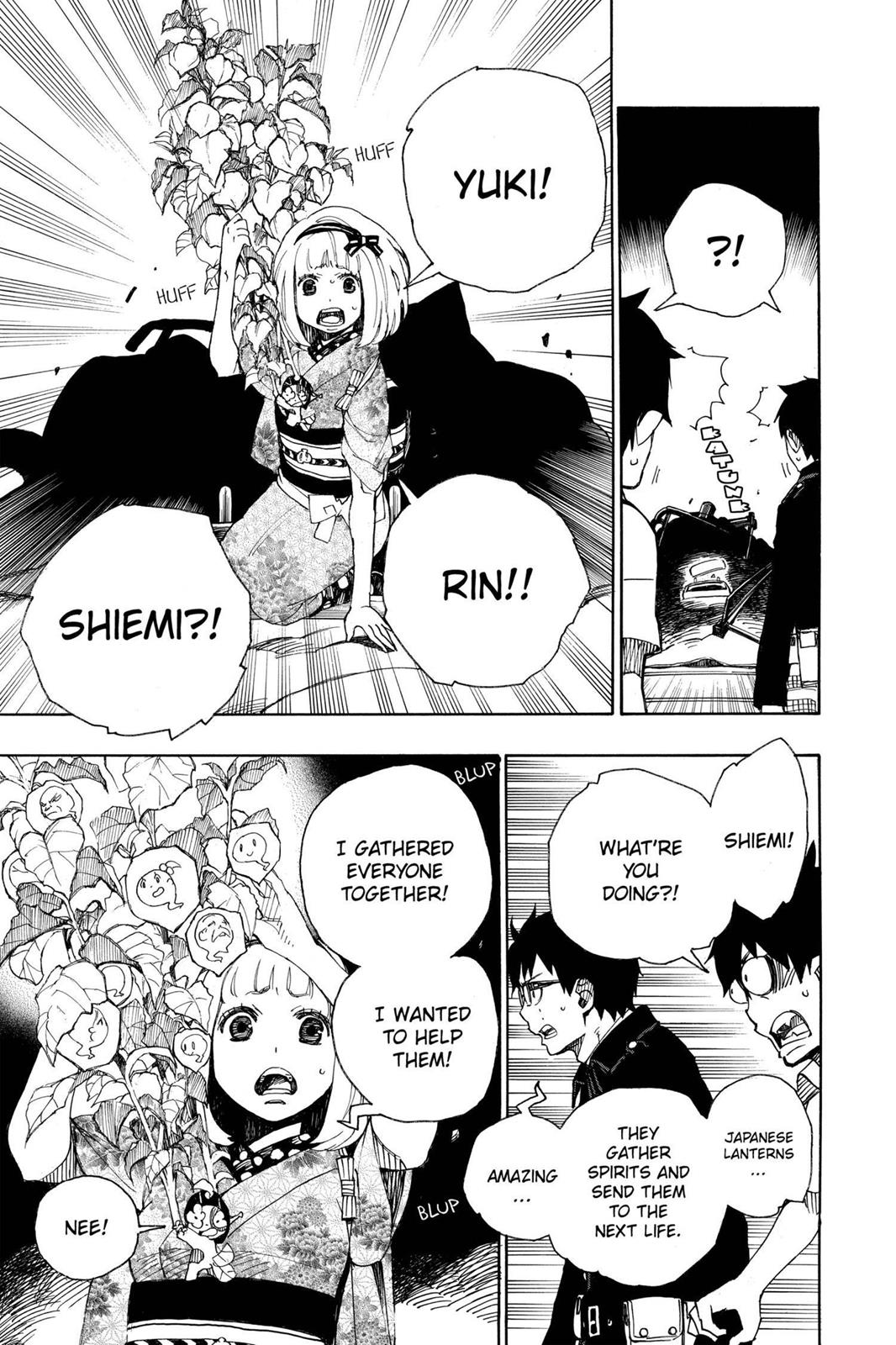 Blue Exorcist Chapter 23.5 - Page 25