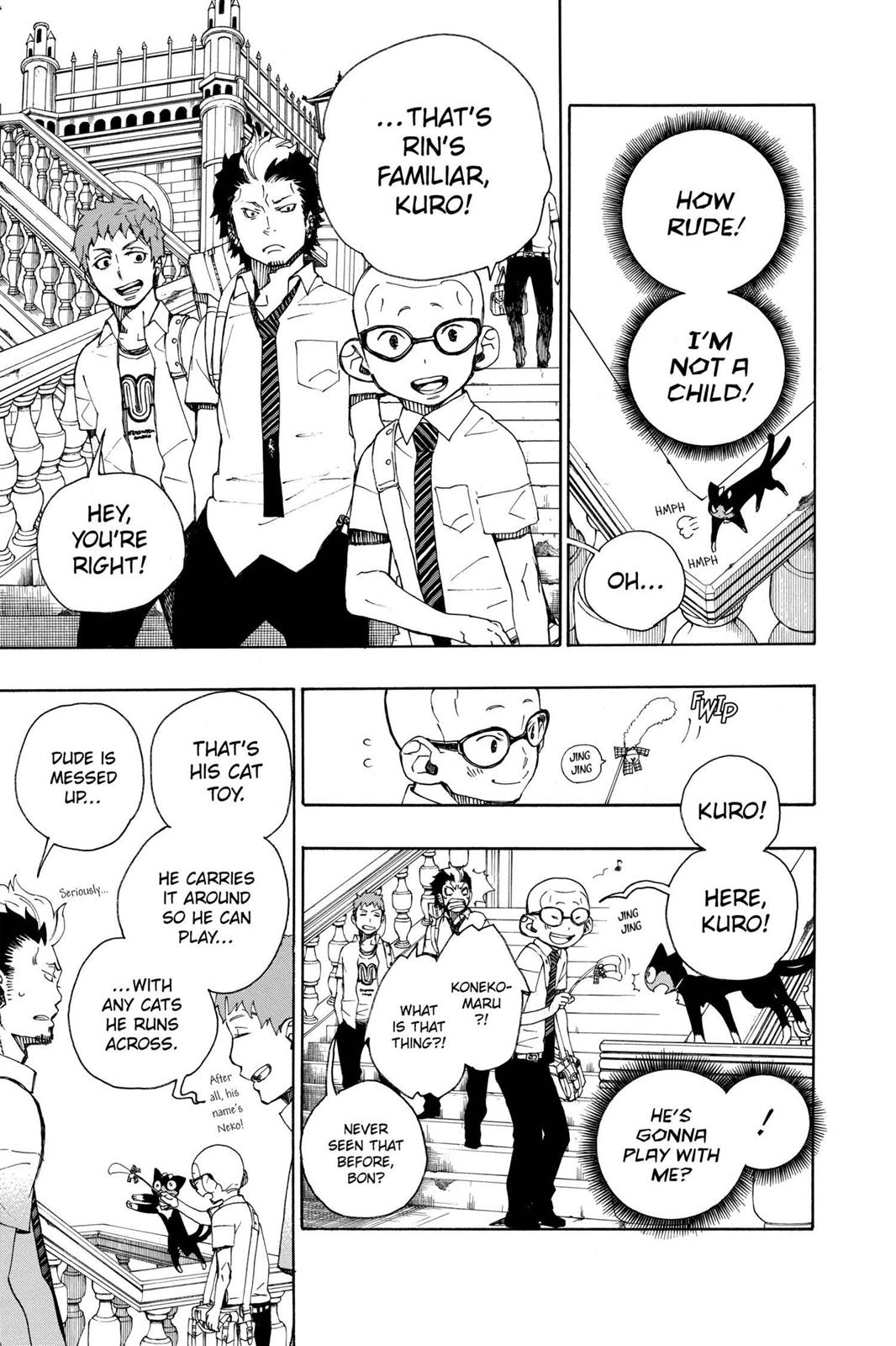Blue Exorcist Chapter 23.6 - Page 9