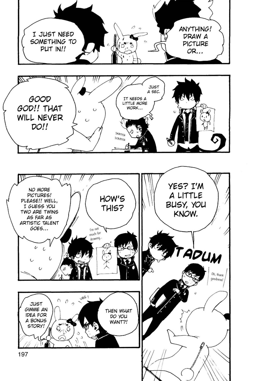 Blue Exorcist Chapter 23.6 - Page 19