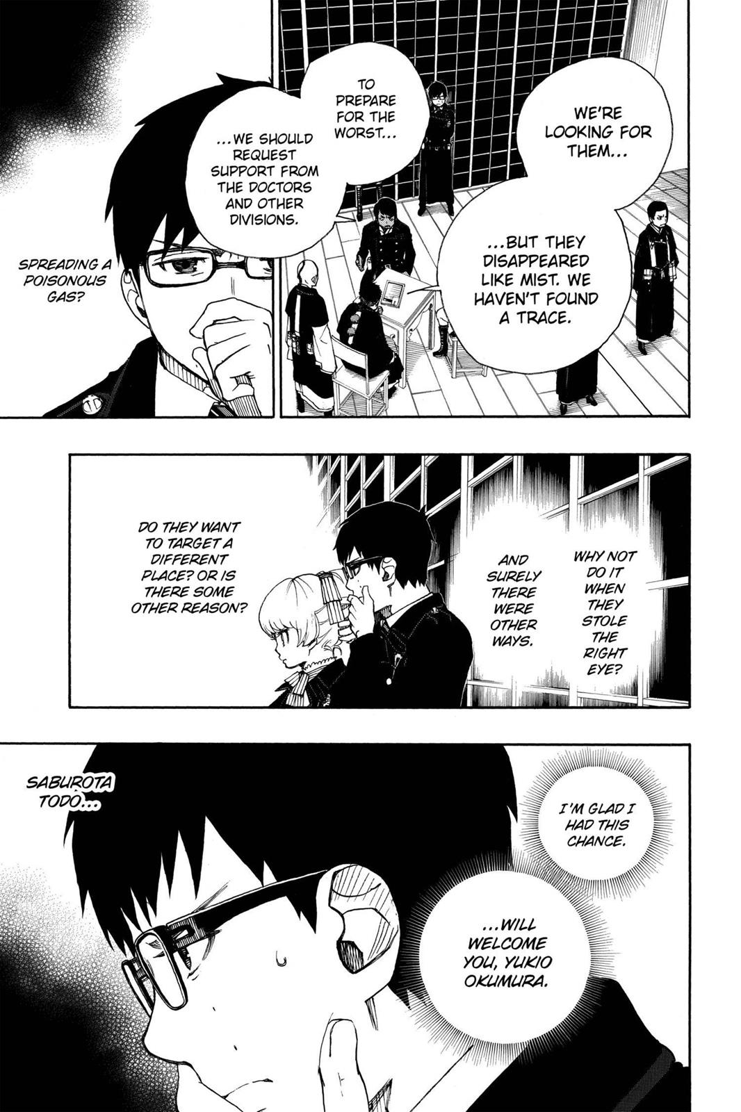 Blue Exorcist Chapter 23 - Page 3