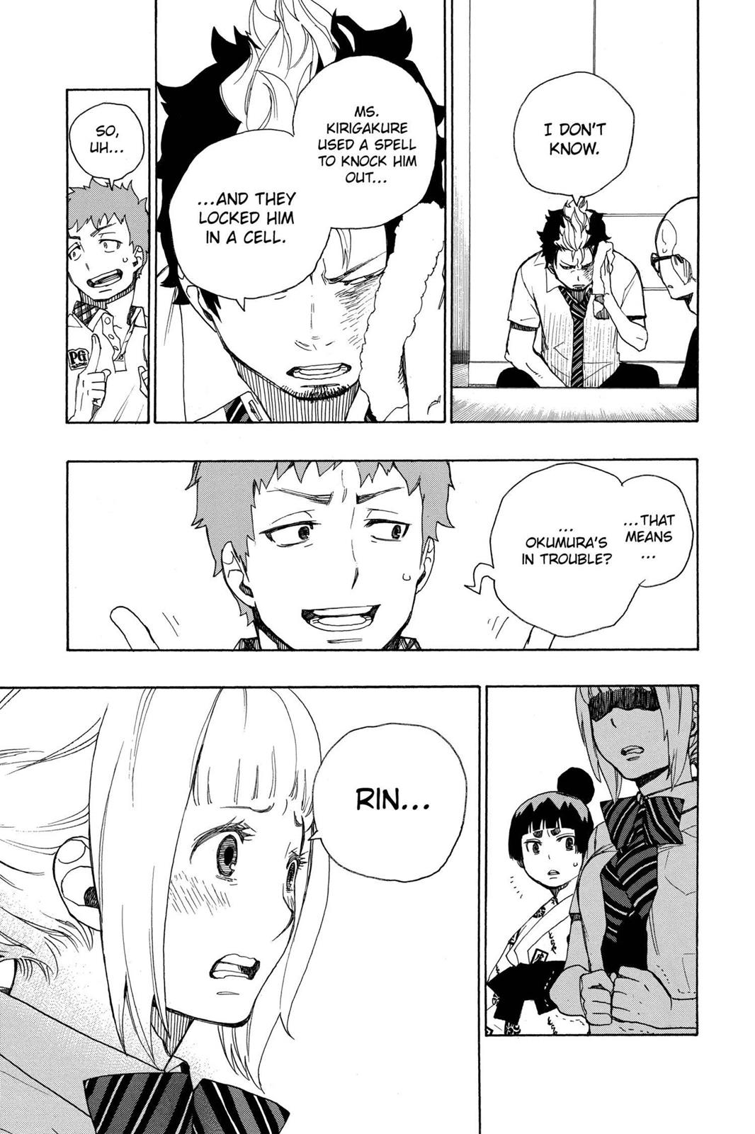 Blue Exorcist Chapter 23 - Page 9