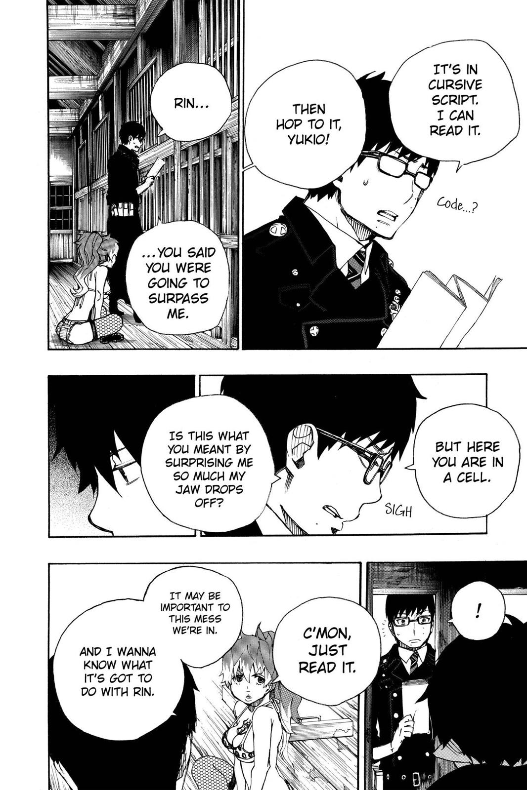Blue Exorcist Chapter 23 - Page 14