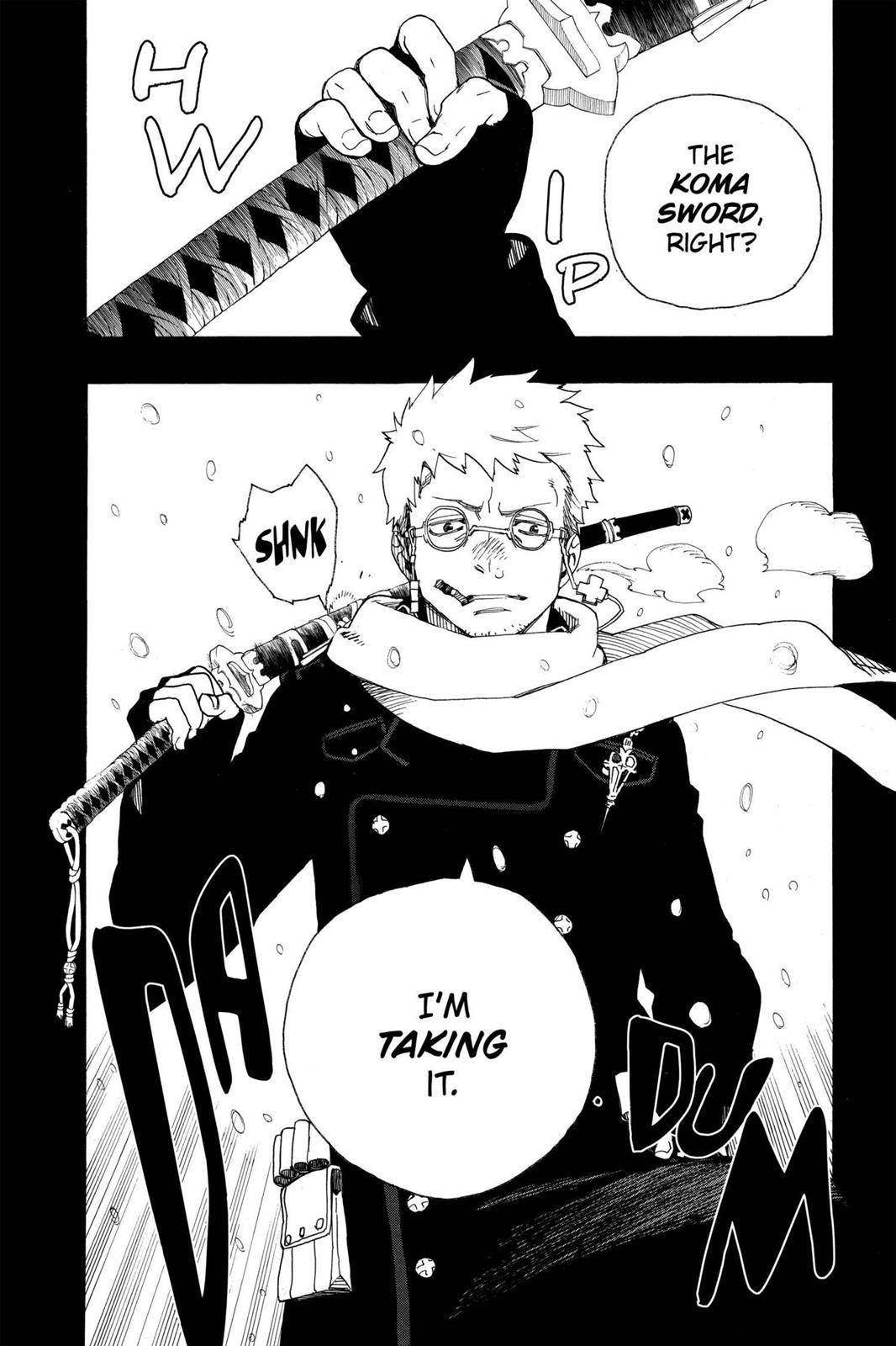 Blue Exorcist Chapter 23 - Page 27