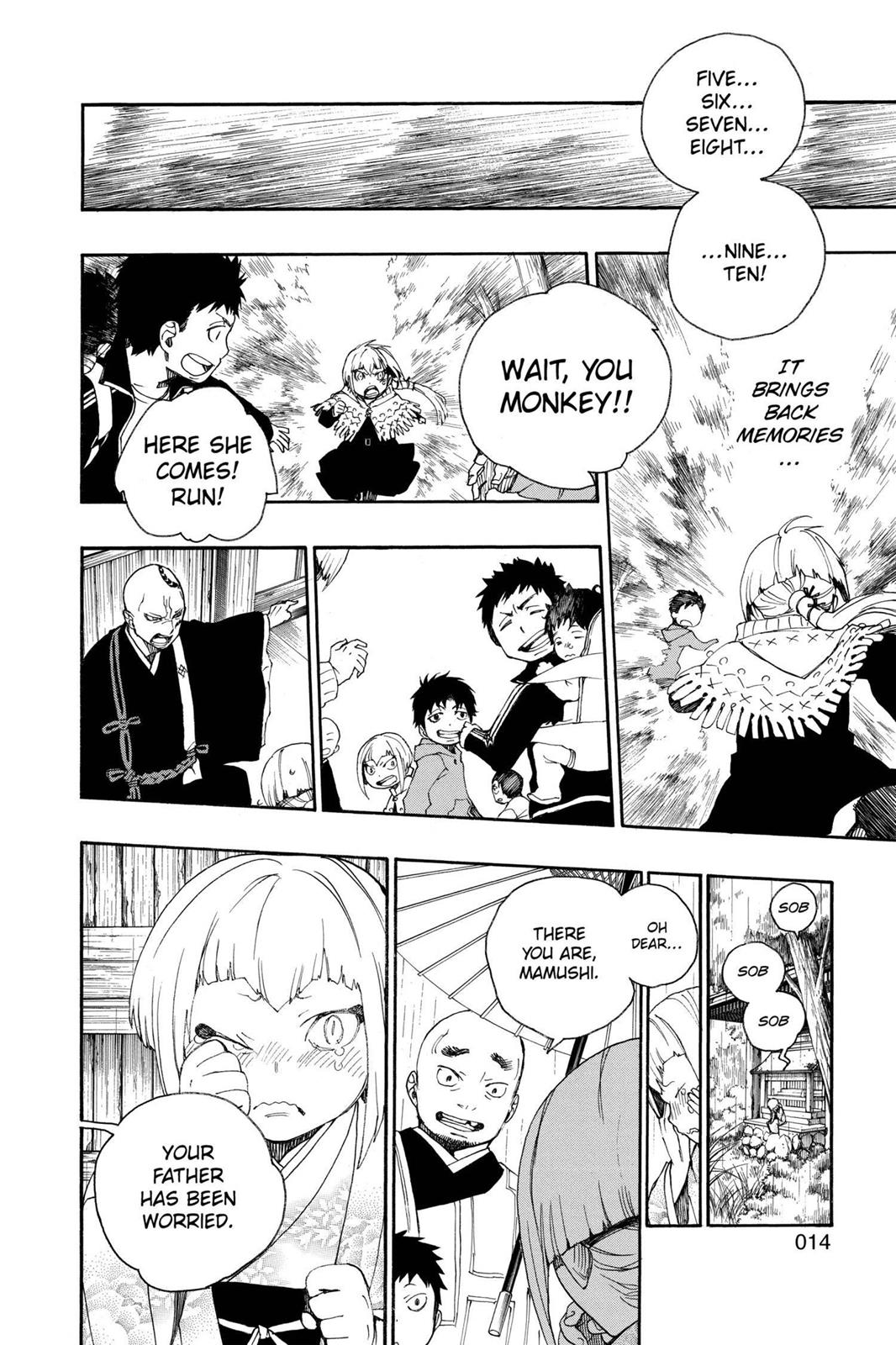 Blue Exorcist Chapter 24 - Page 14