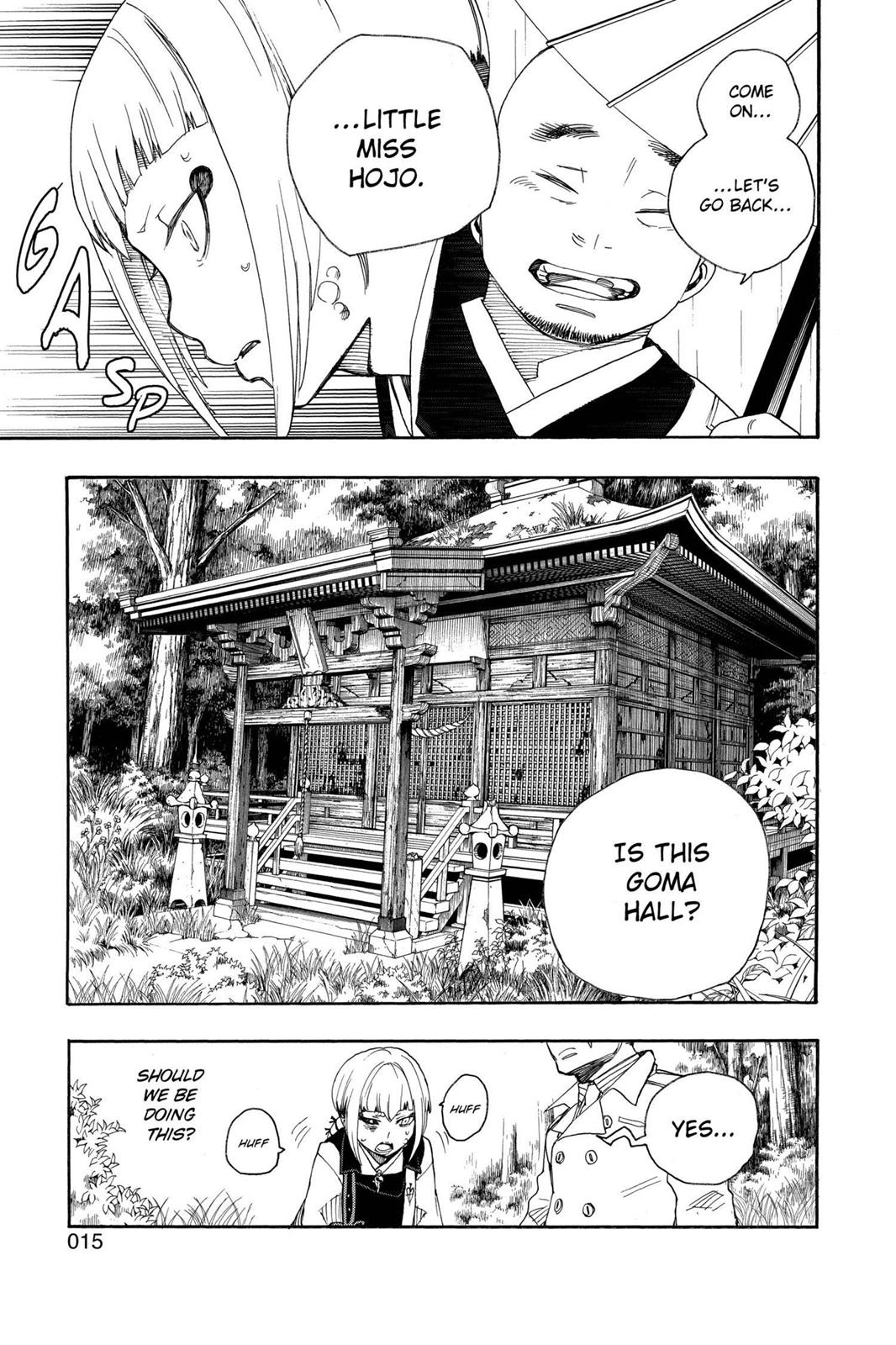 Blue Exorcist Chapter 24 - Page 15
