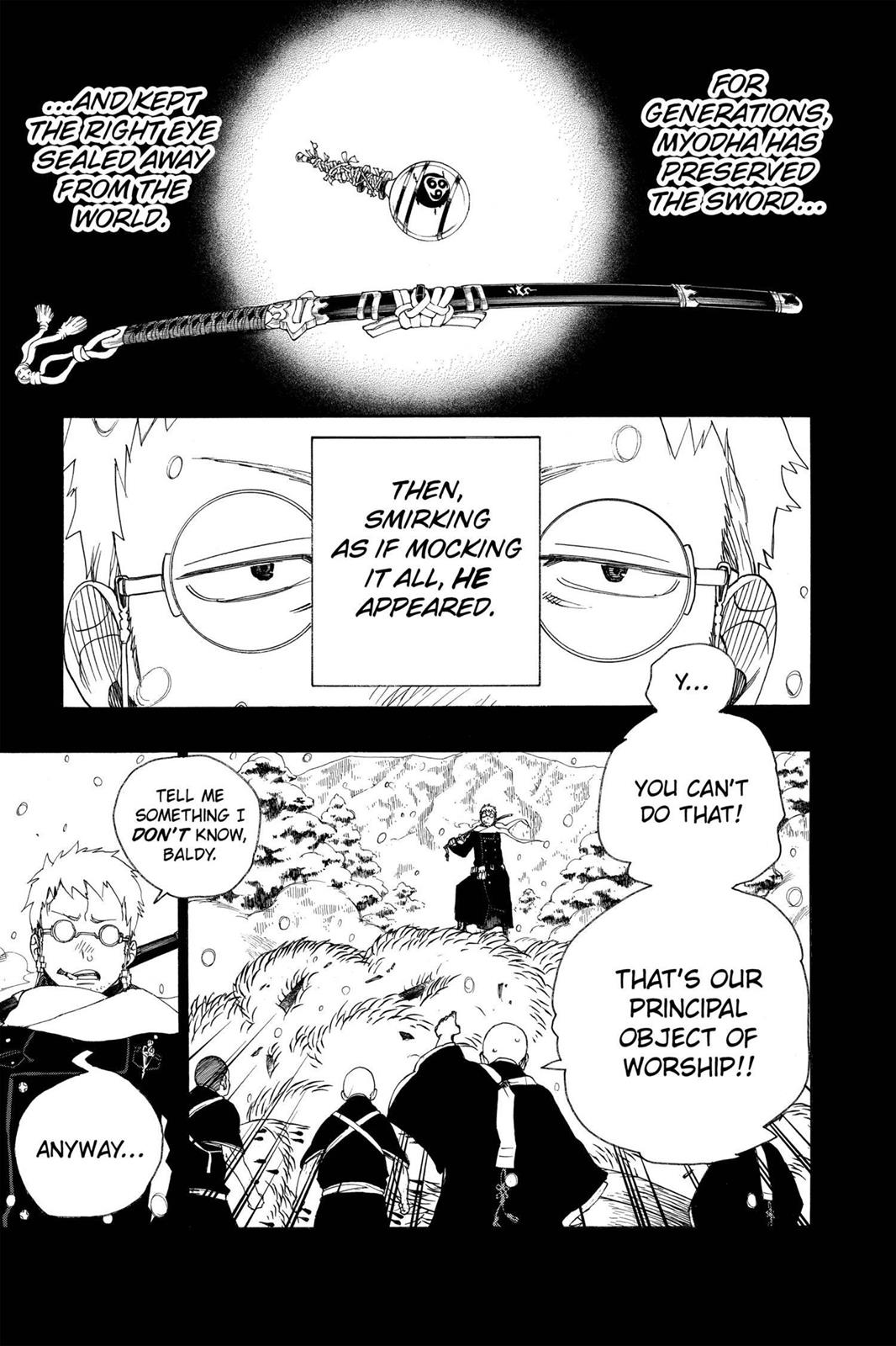 Blue Exorcist Chapter 24 - Page 19