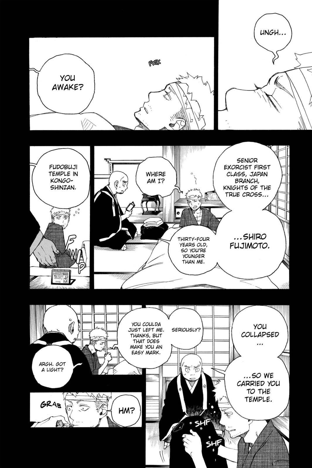 Blue Exorcist Chapter 24 - Page 22