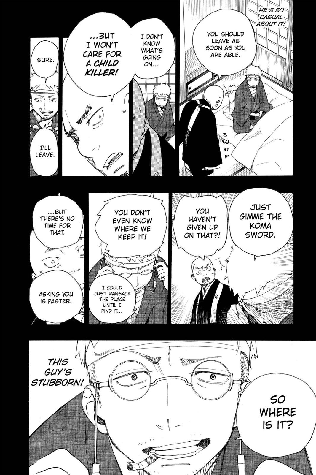 Blue Exorcist Chapter 24 - Page 24