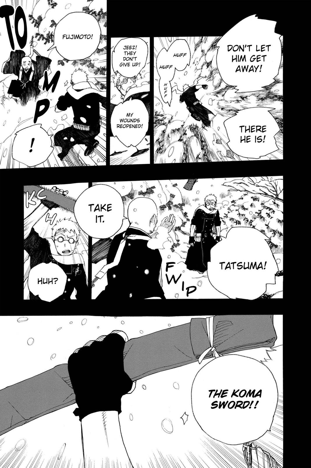 Blue Exorcist Chapter 24 - Page 35
