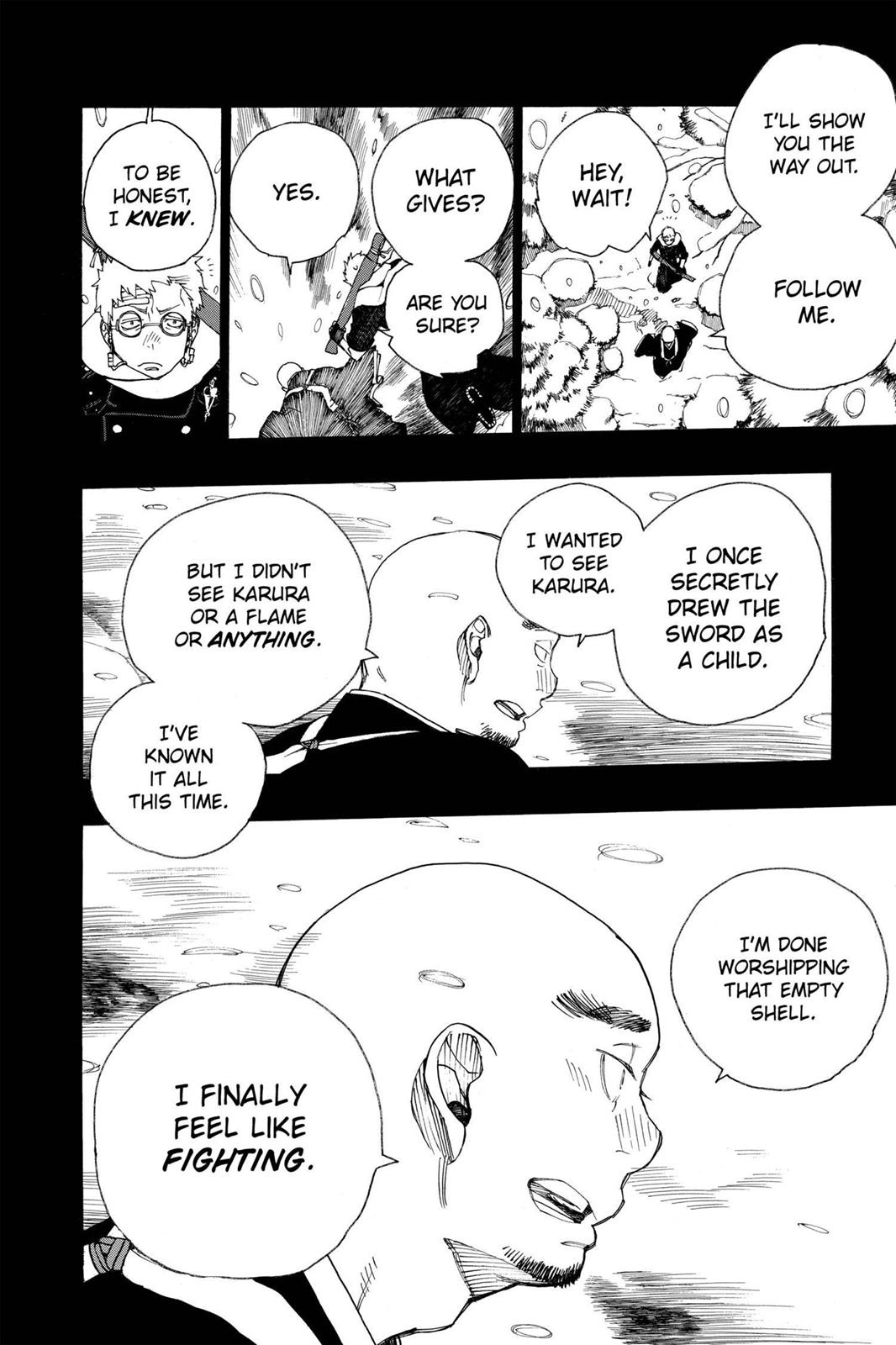 Blue Exorcist Chapter 24 - Page 36