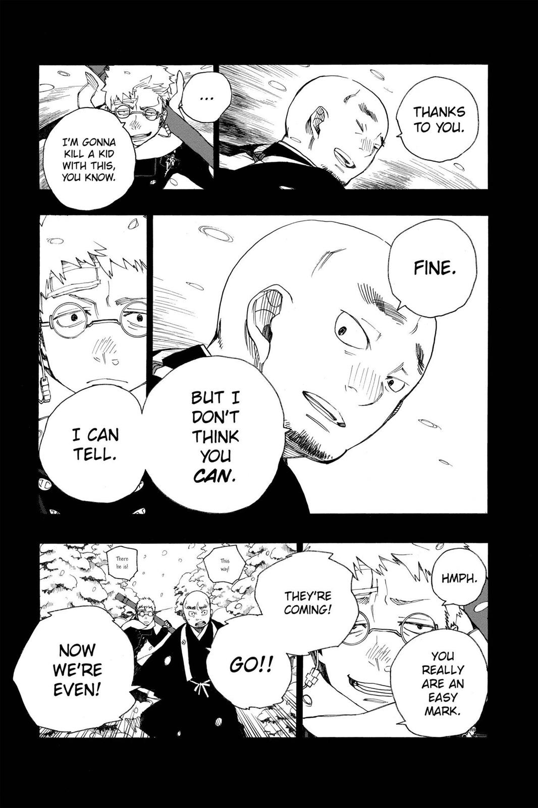 Blue Exorcist Chapter 24 - Page 37