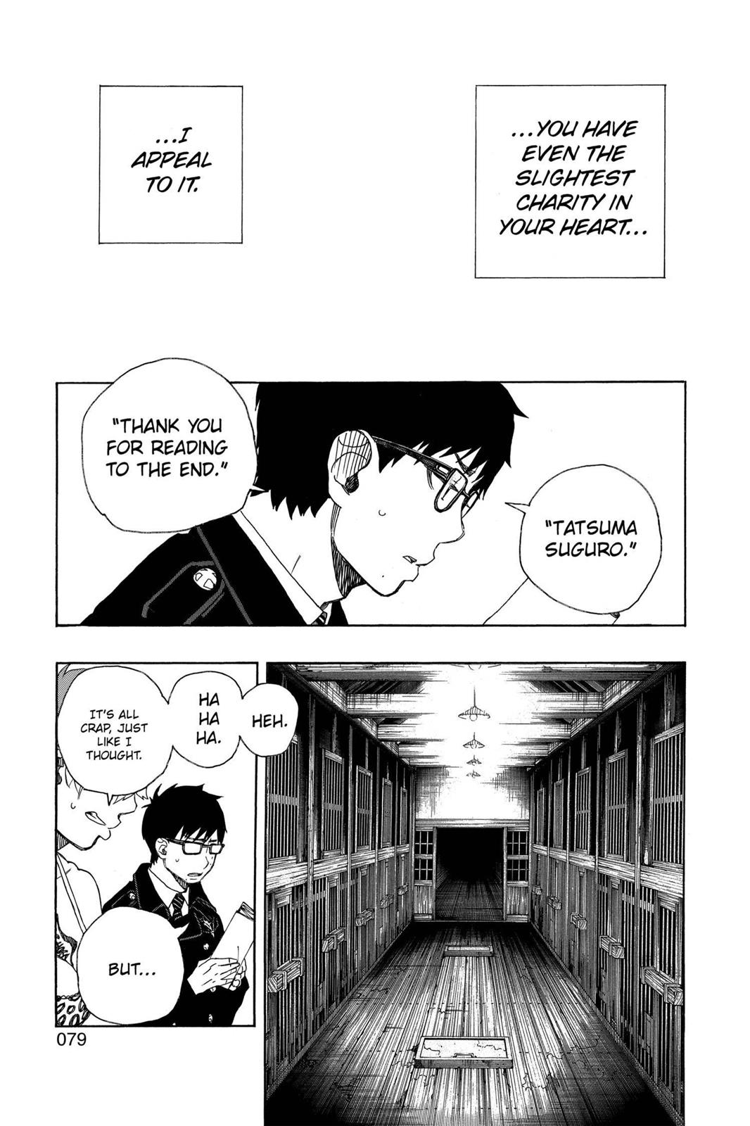 Blue Exorcist Chapter 25 - Page 30