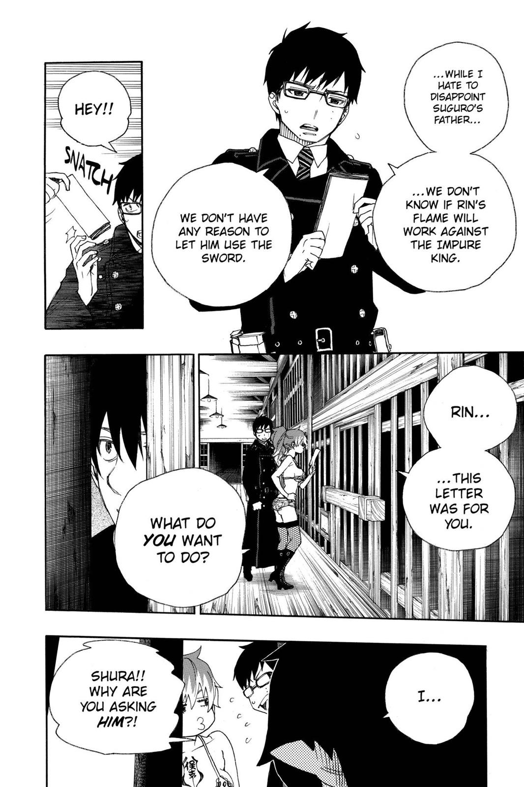 Blue Exorcist Chapter 25 - Page 31