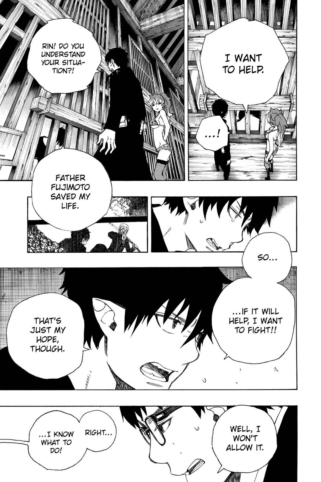 Blue Exorcist Chapter 25 - Page 32
