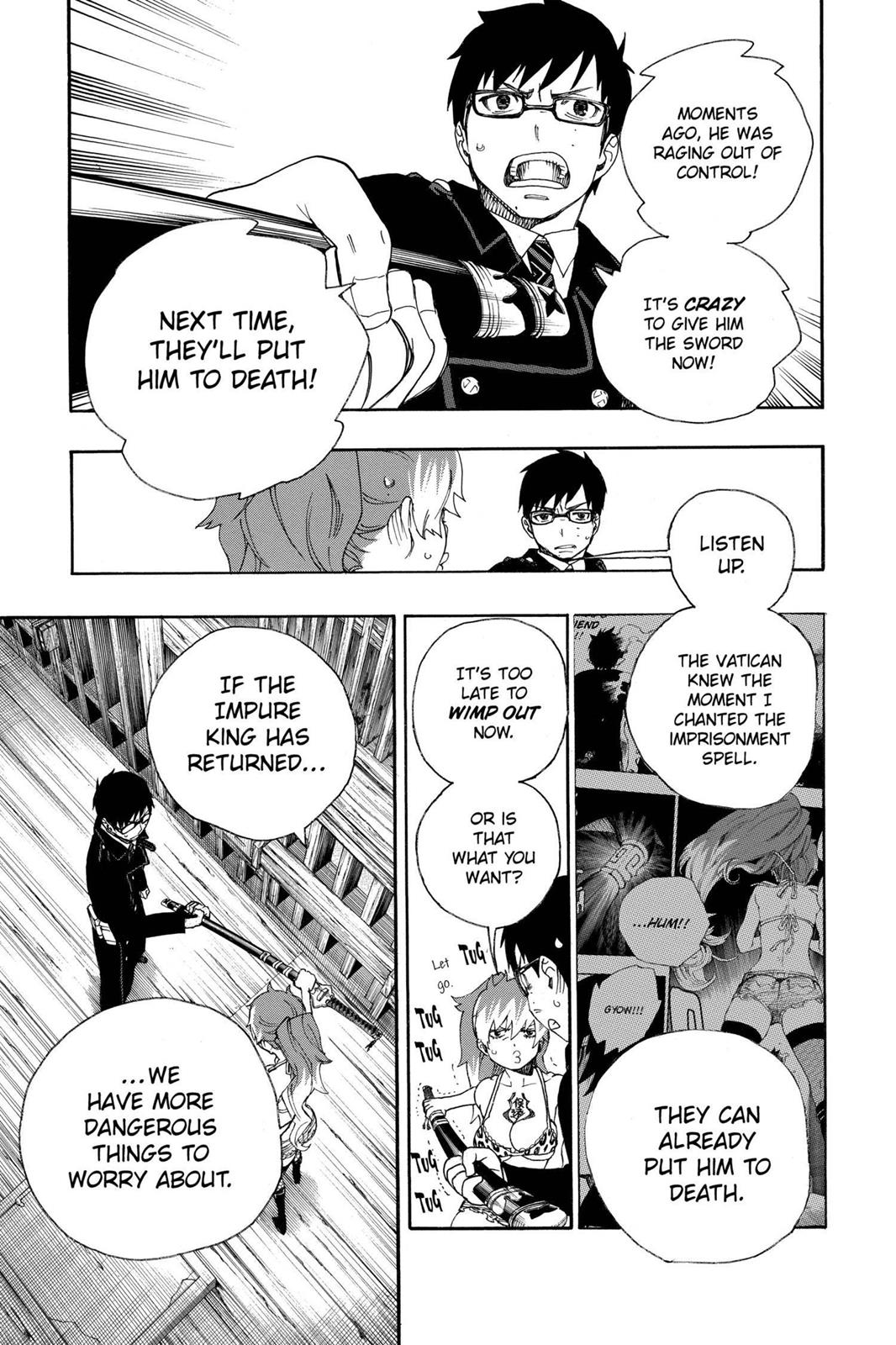 Blue Exorcist Chapter 25 - Page 34