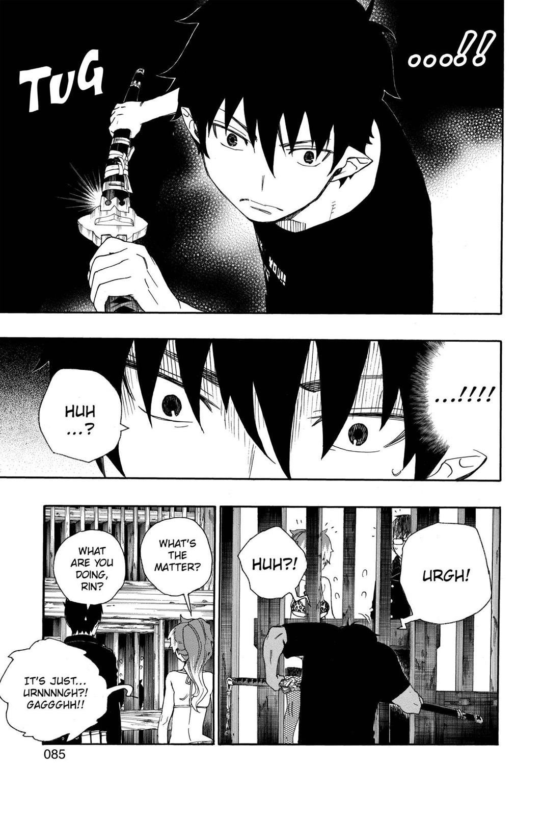 Blue Exorcist Chapter 25 - Page 36