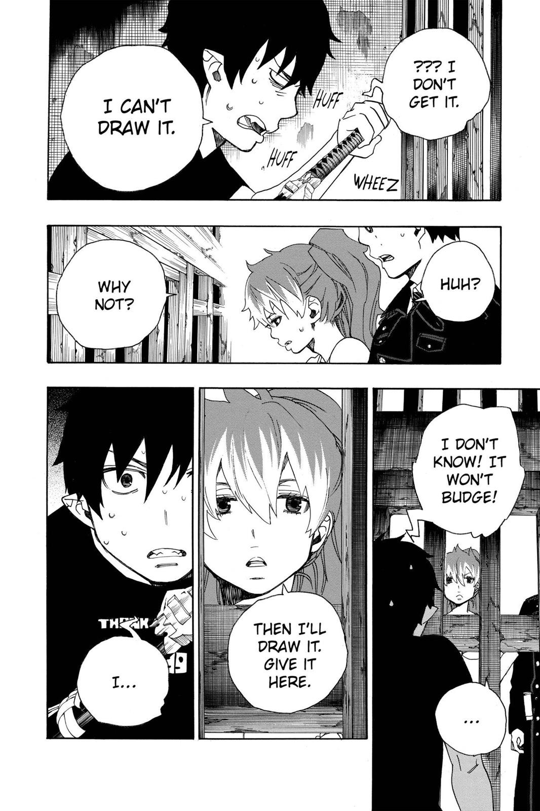 Blue Exorcist Chapter 25 - Page 37