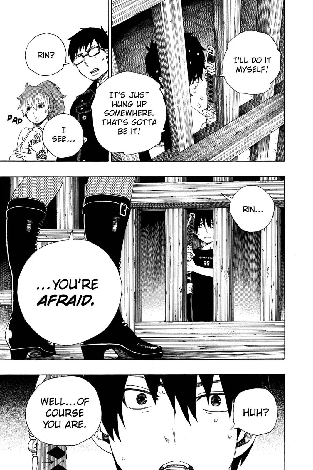 Blue Exorcist Chapter 25 - Page 38