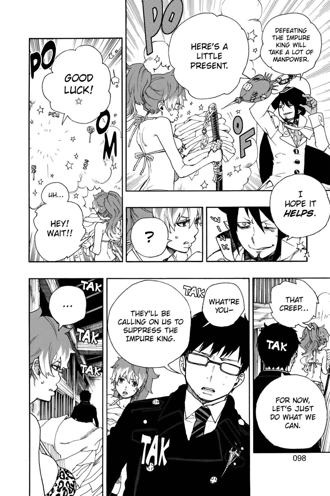 Blue Exorcist Chapter 26 - Page 8