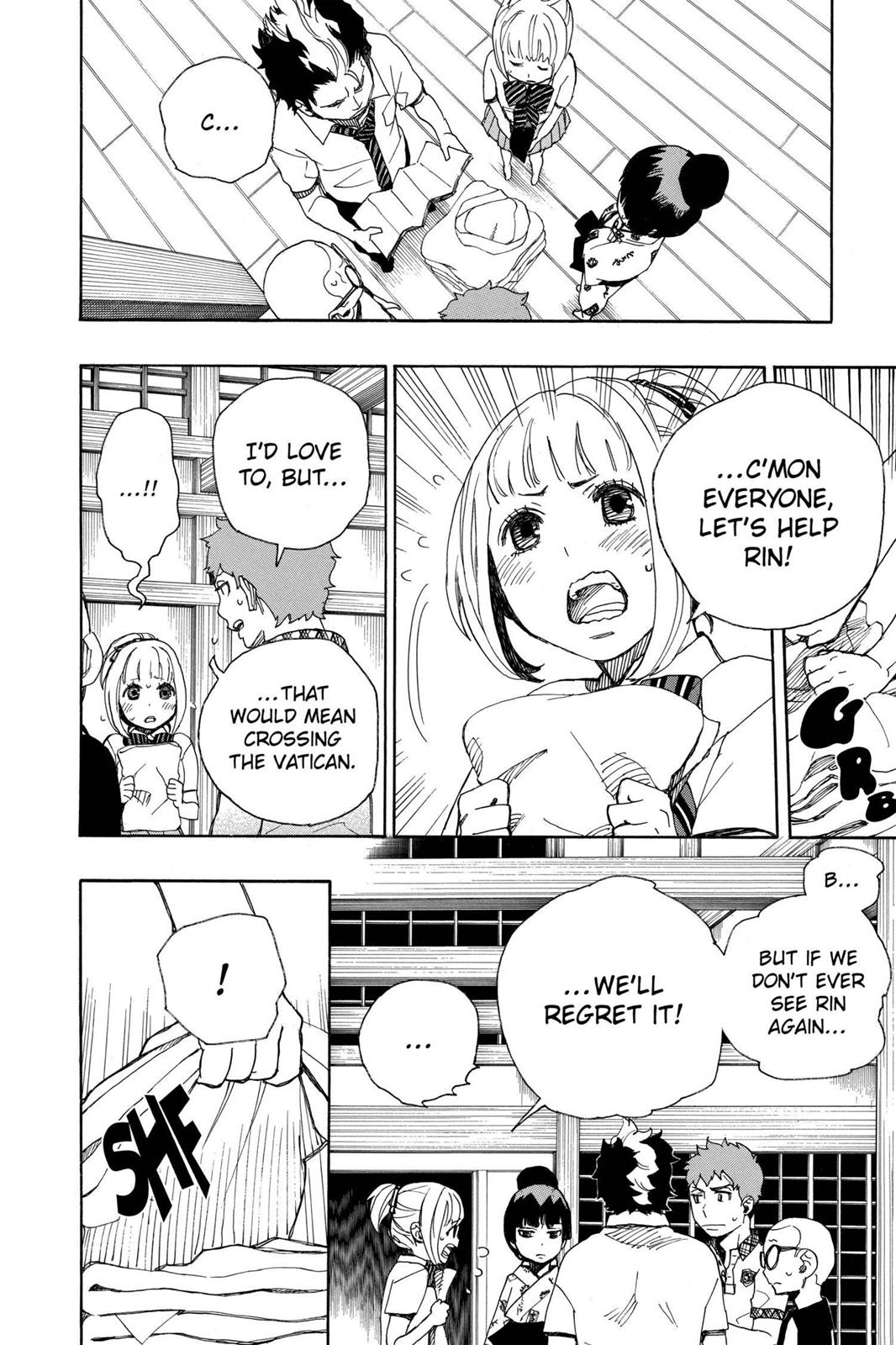 Blue Exorcist Chapter 26 - Page 18