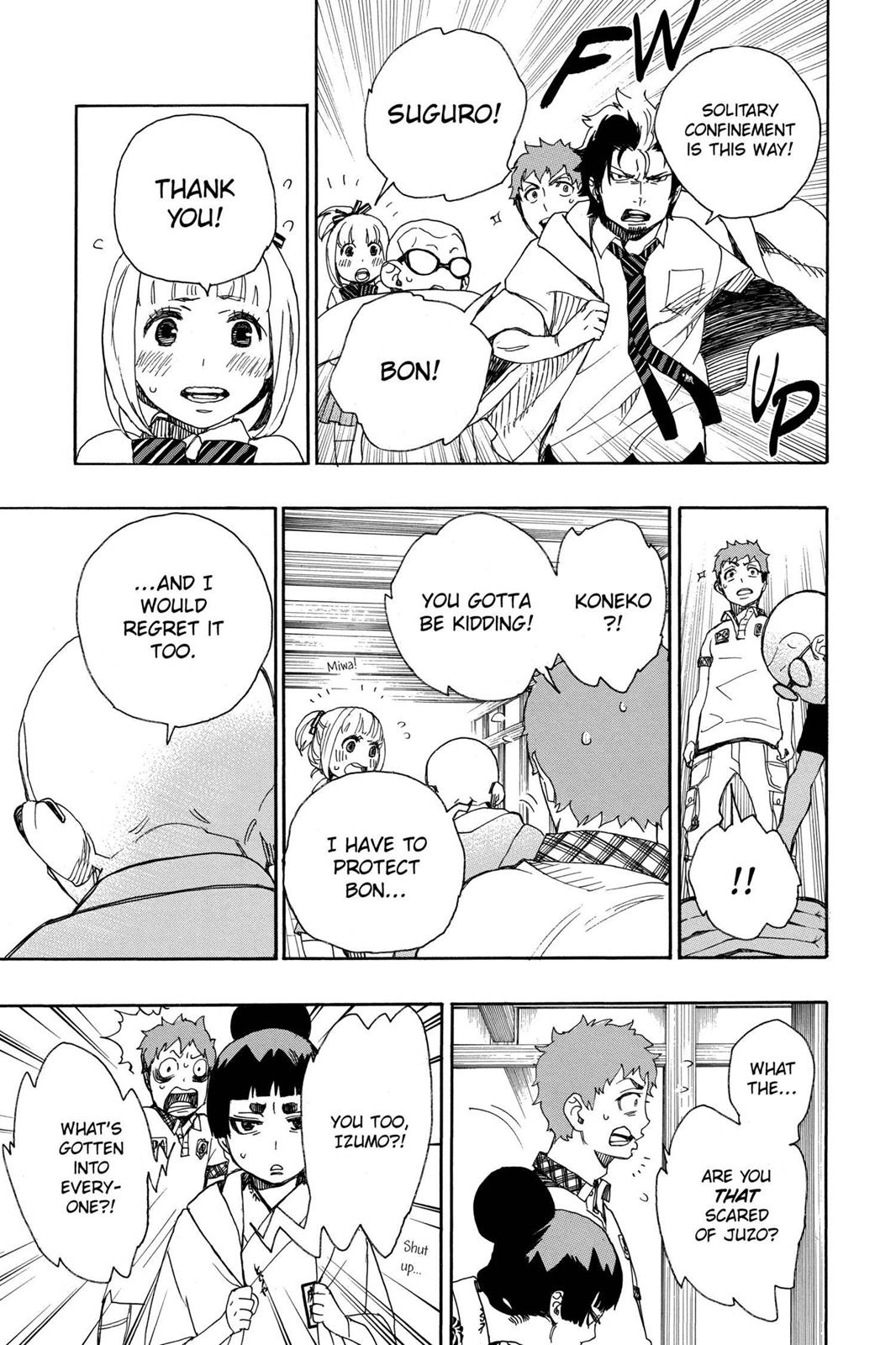 Blue Exorcist Chapter 26 - Page 19
